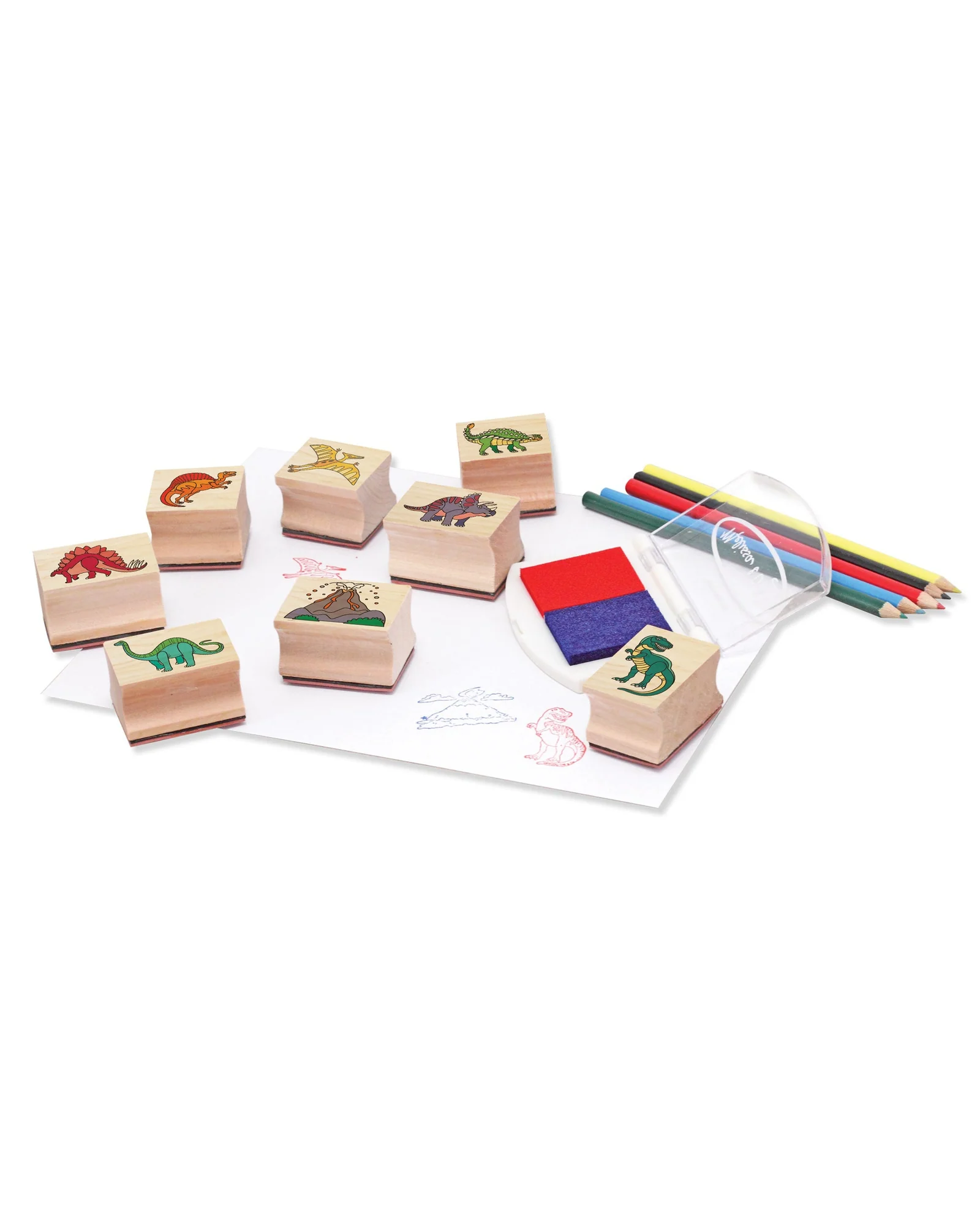 Melissa Doug Dinosaur Stamp Set - Image 4