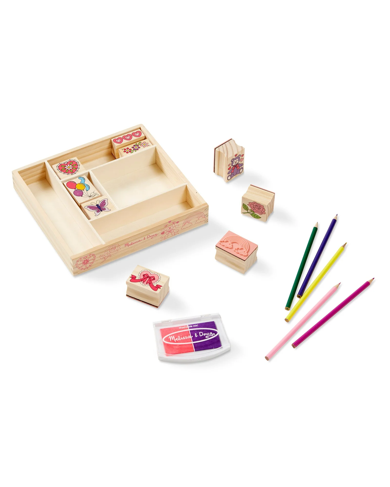 Melissa Doug Friendship Stamp Set - Image 4