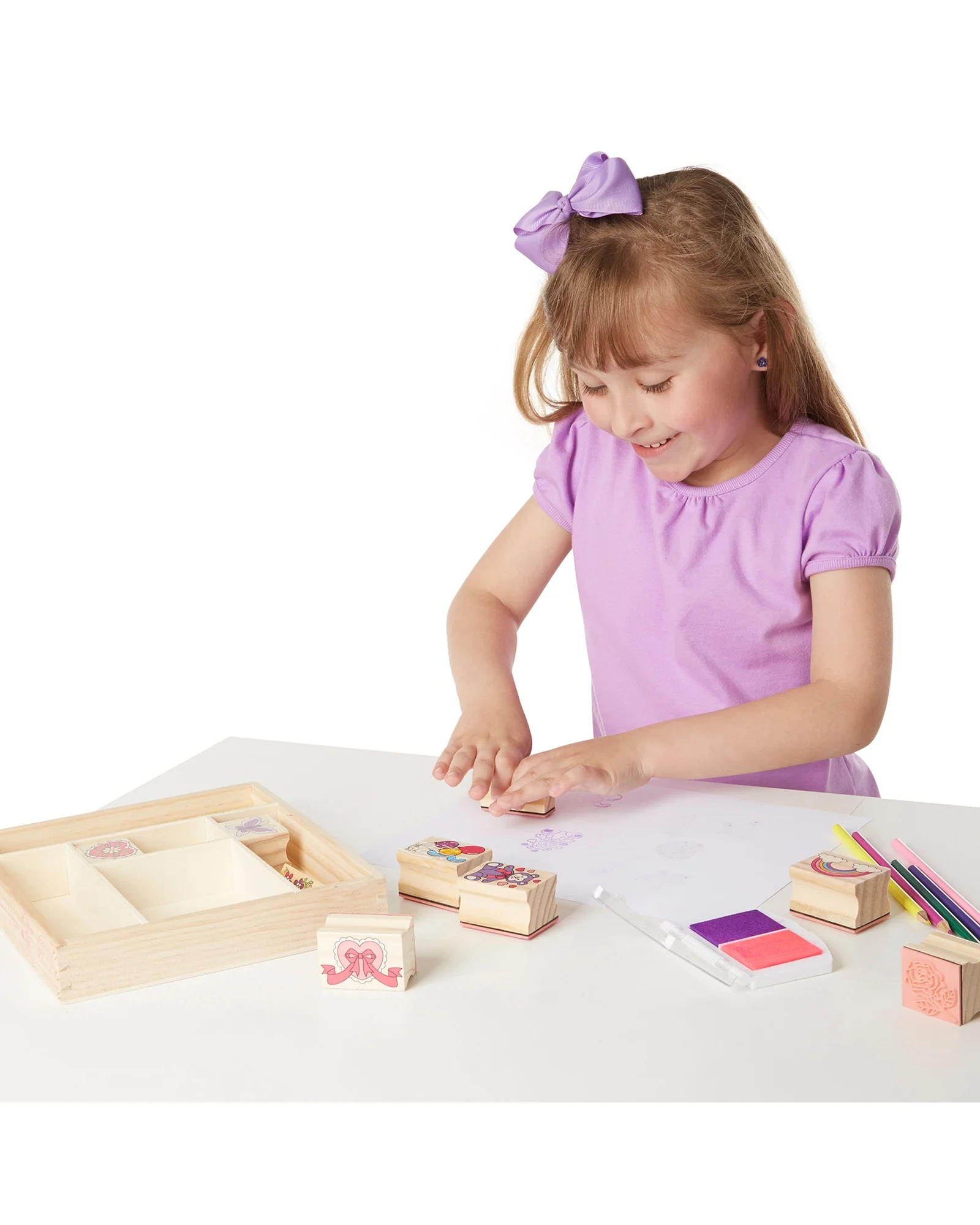 Melissa Doug Friendship Stamp Set - Image 6