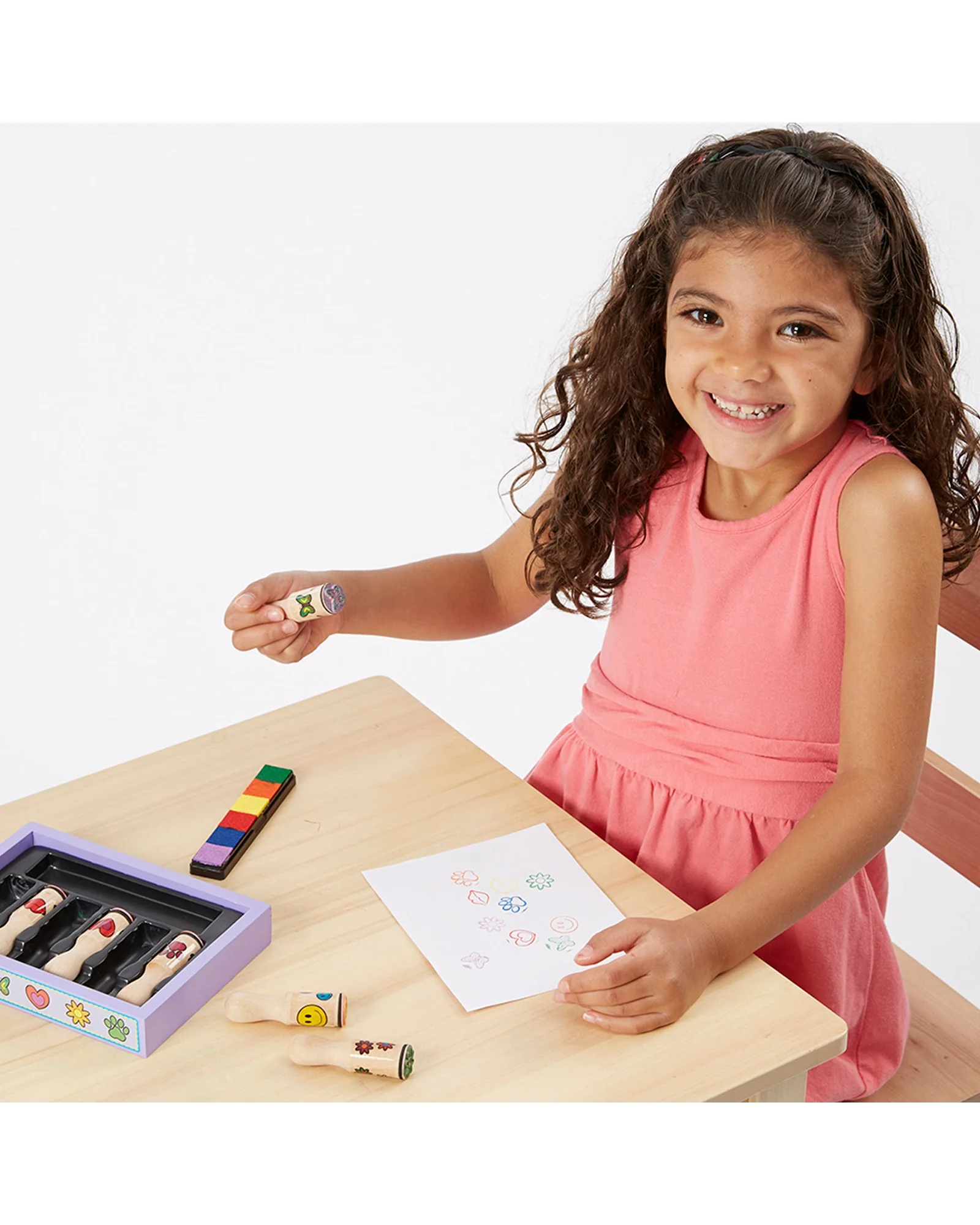 Melissa Doug Happy Handle Stamp Set - Image 4