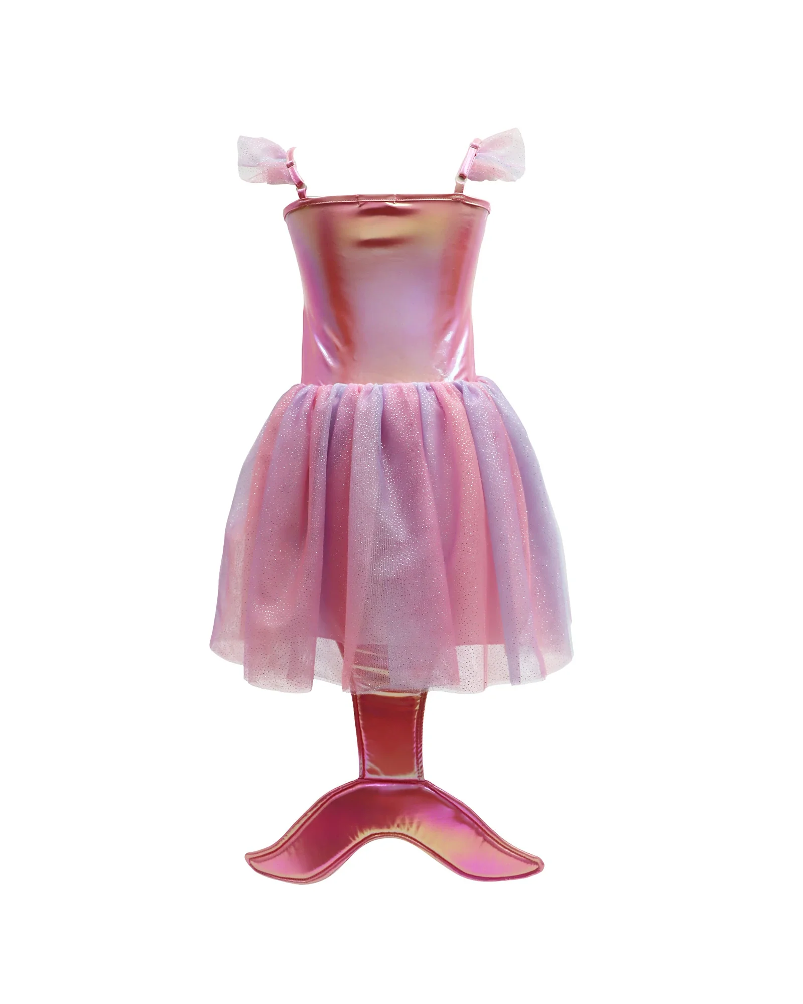 Mermaid Sparkle Dress With Tail Size 3-4 - Image 2
