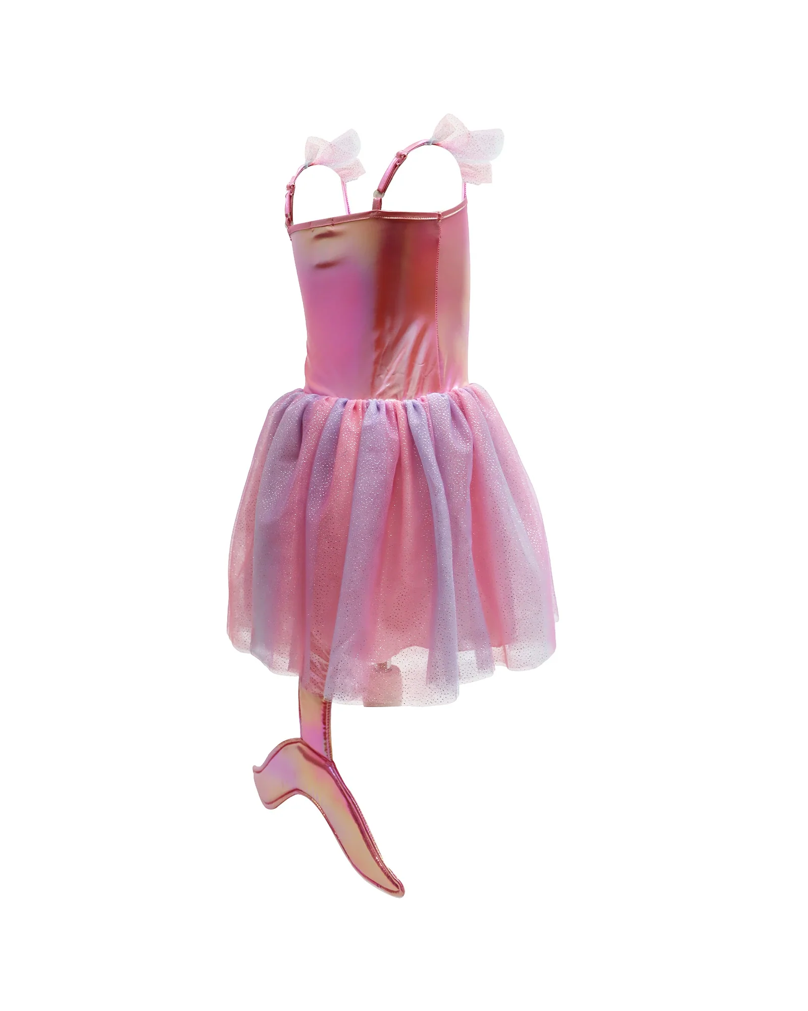 Mermaid Sparkle Dress With Tail Size 3-4 - Image 4