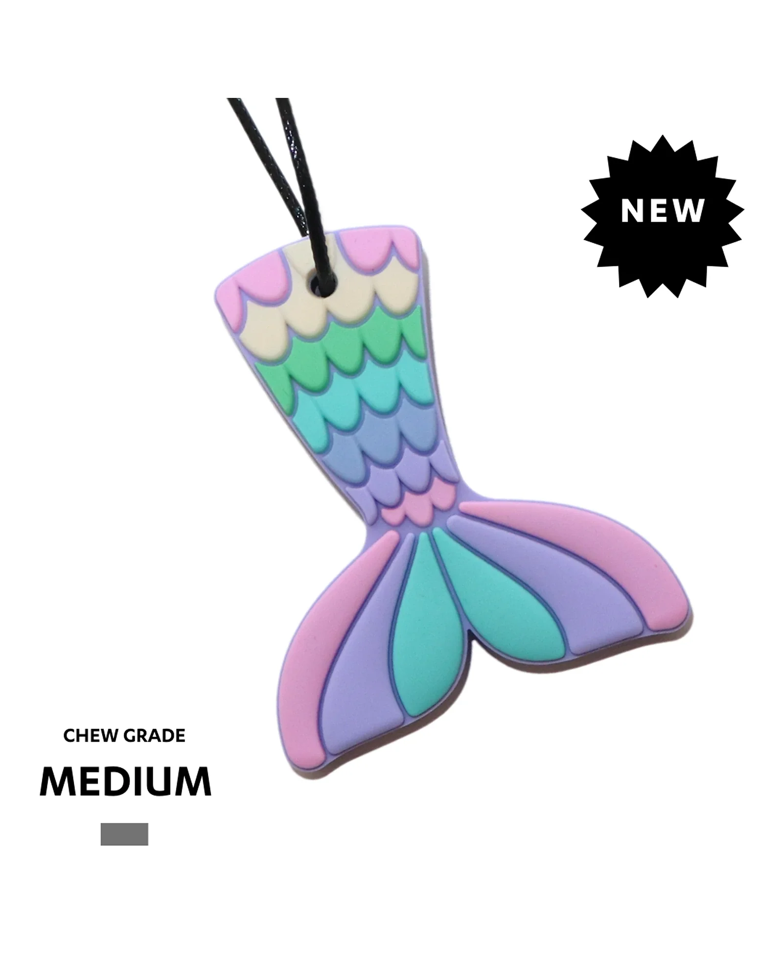 Mermaid Tail Chew Pendant - Image 3