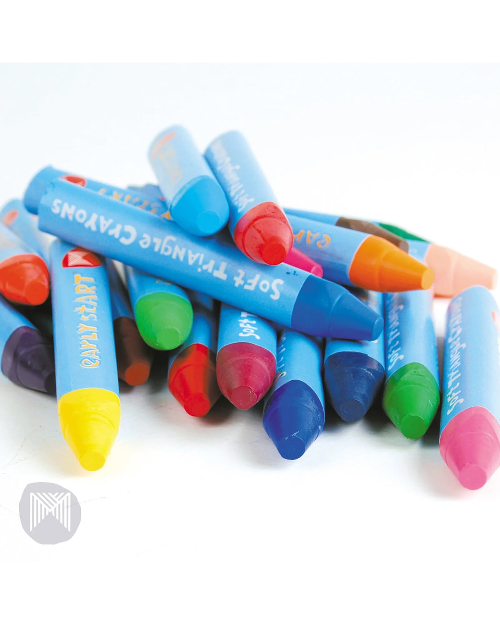 early stART Beeswax Triangle Crayons 24 Pack - Image 2
