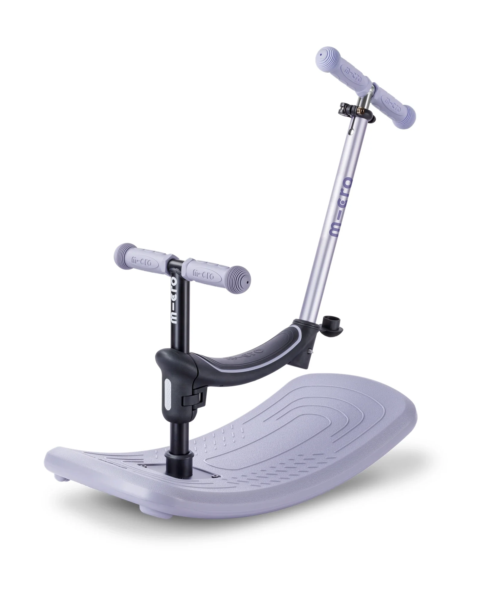 Micro Mini Deluxe 6-in-1 Rock & Go LED Scooter - Lavender Mist