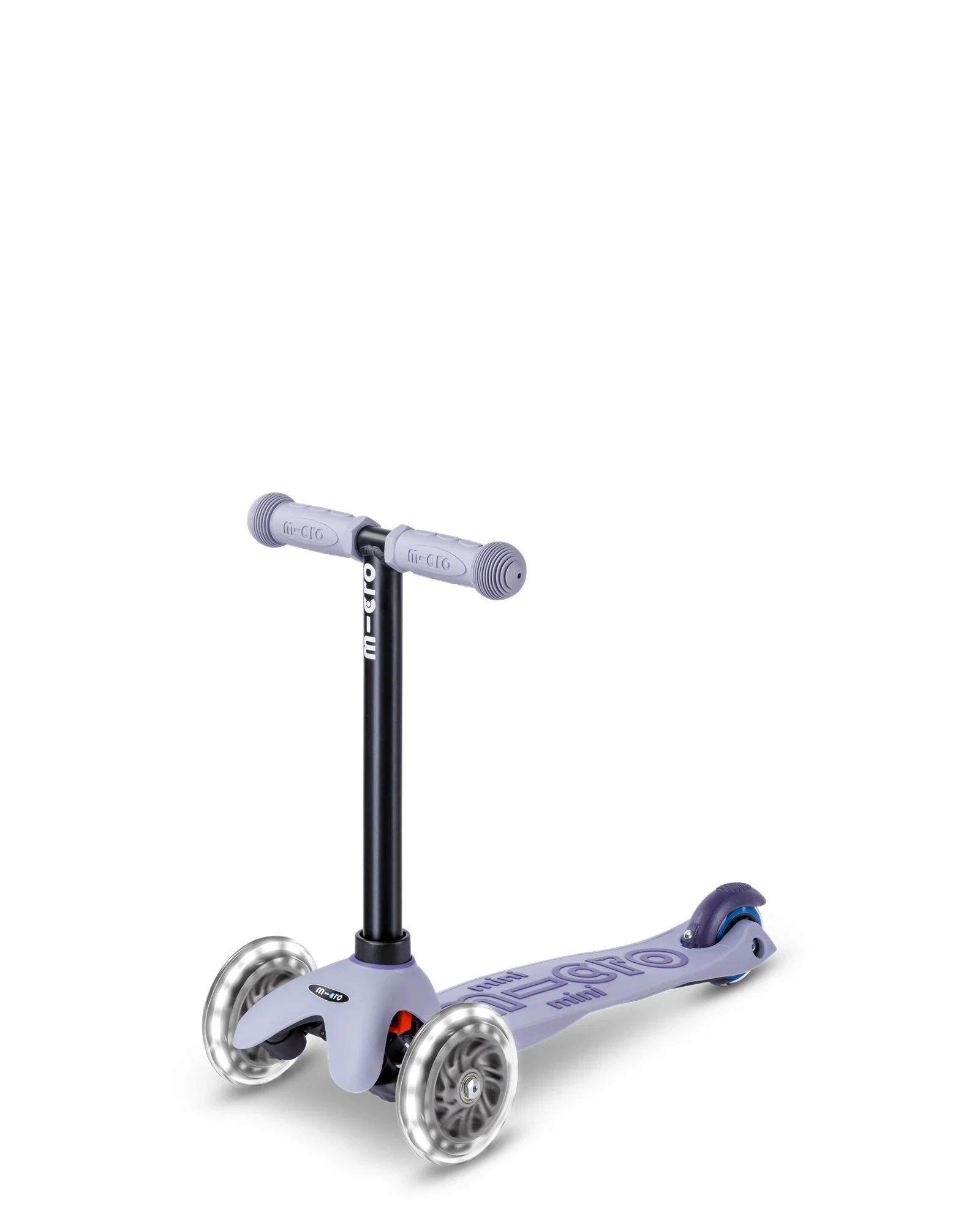 Micro Mini Deluxe 6-in-1 Rock & Go LED Scooter - Lavender Mist - Image 2
