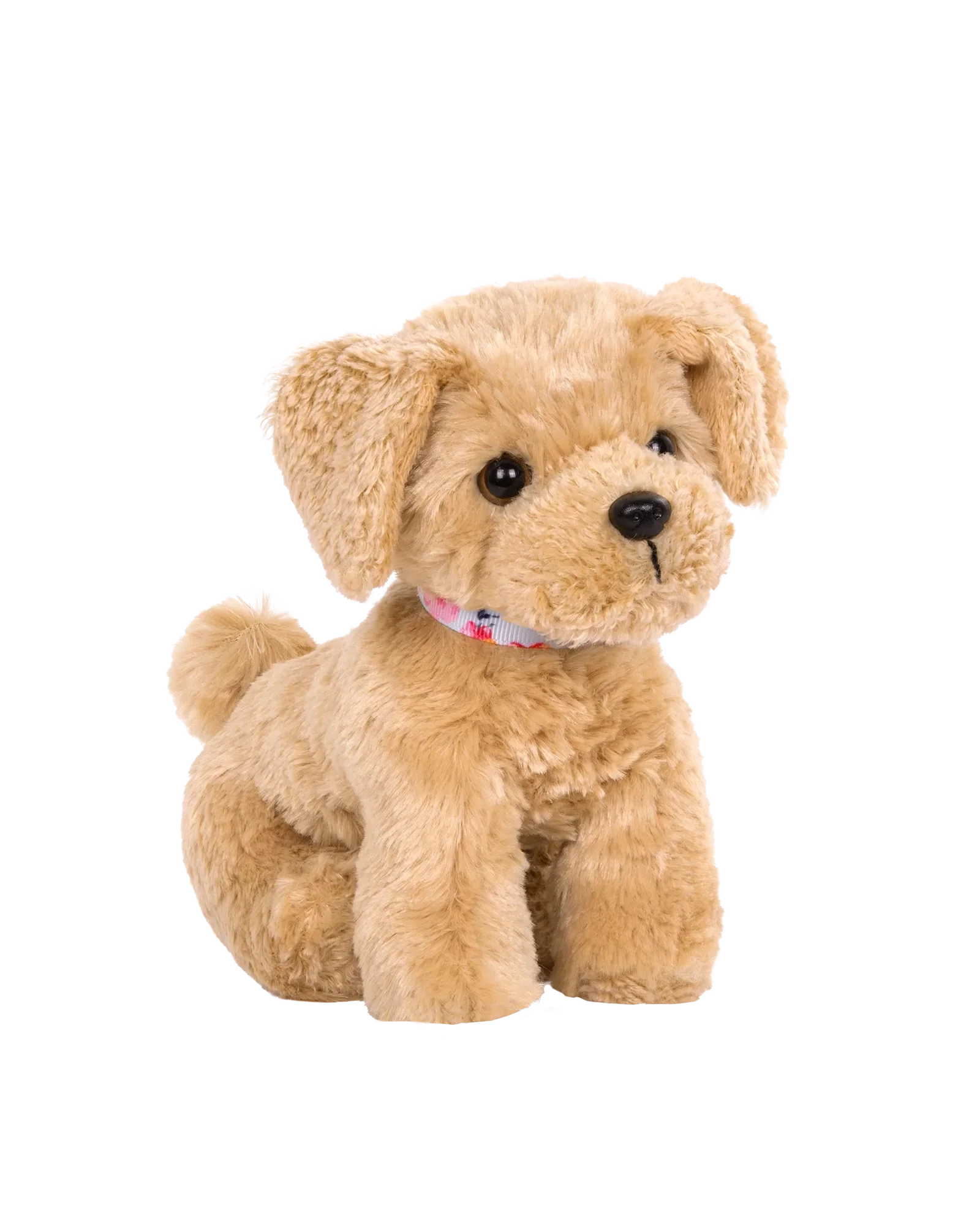 6 Inch Poseable Goldendoodle Pup - Image 4