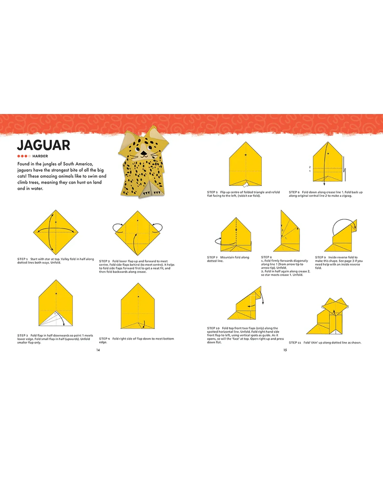 Origami Activity Book Wild Animals - Image 2