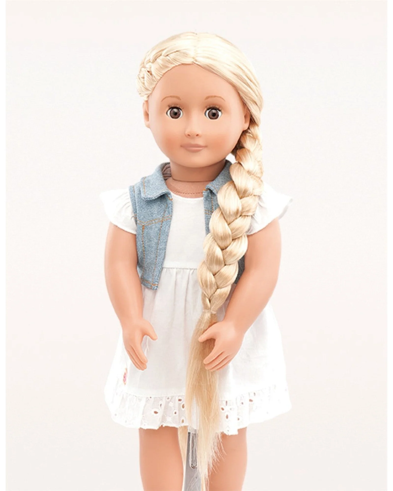 Phoebe Doll with Denim Jacket - Image 3