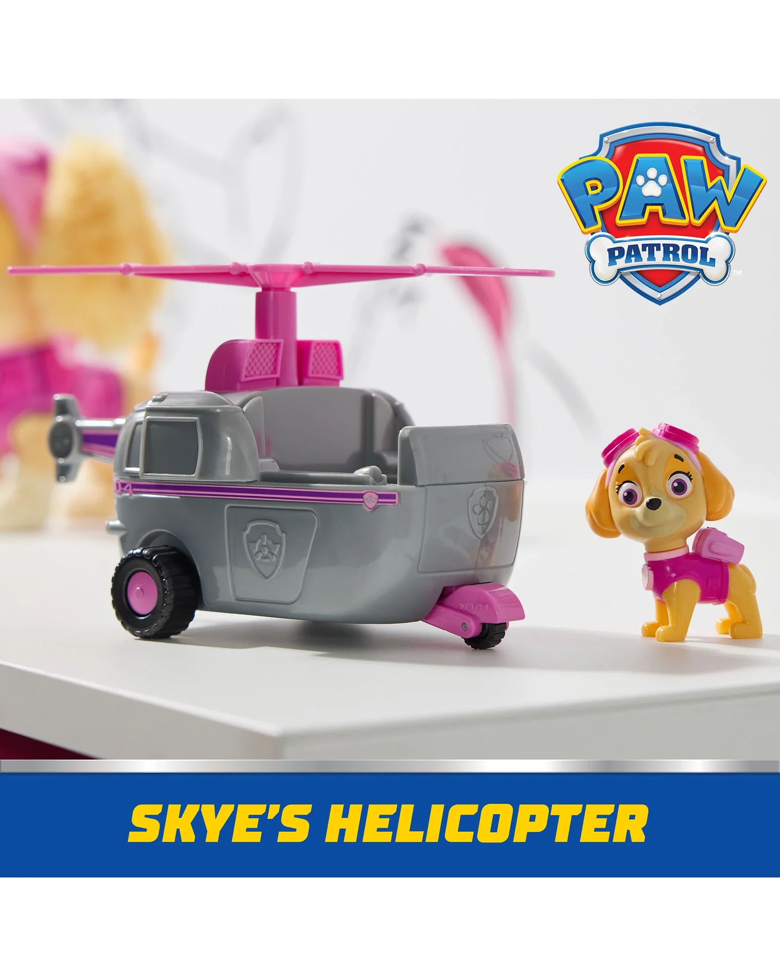 PAW Patrol Sustainable Basic Vehicle - Skye Solid - Image 3