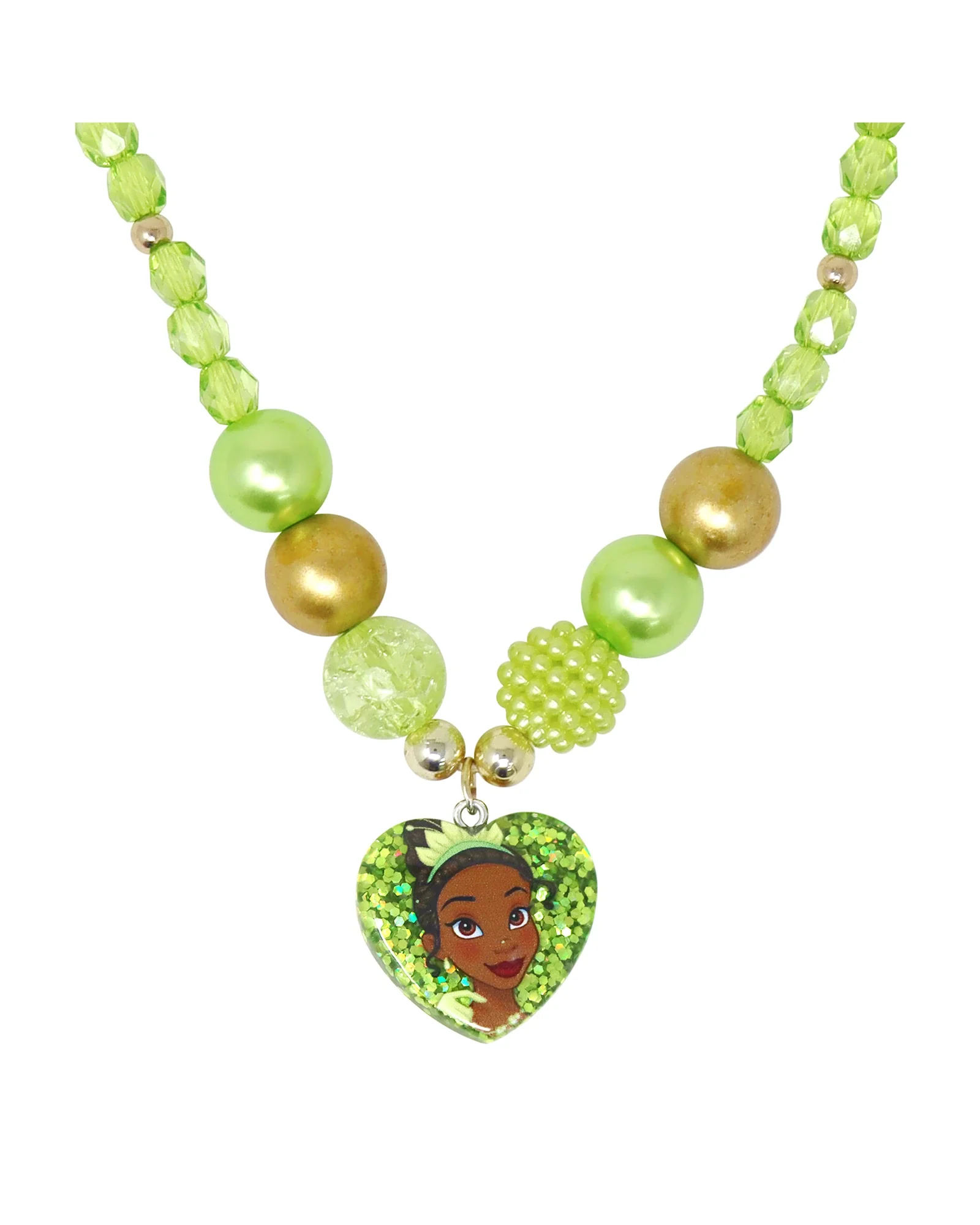 Pink Poppy Disney Tiana Necklace and Bracelet Set - Image 2