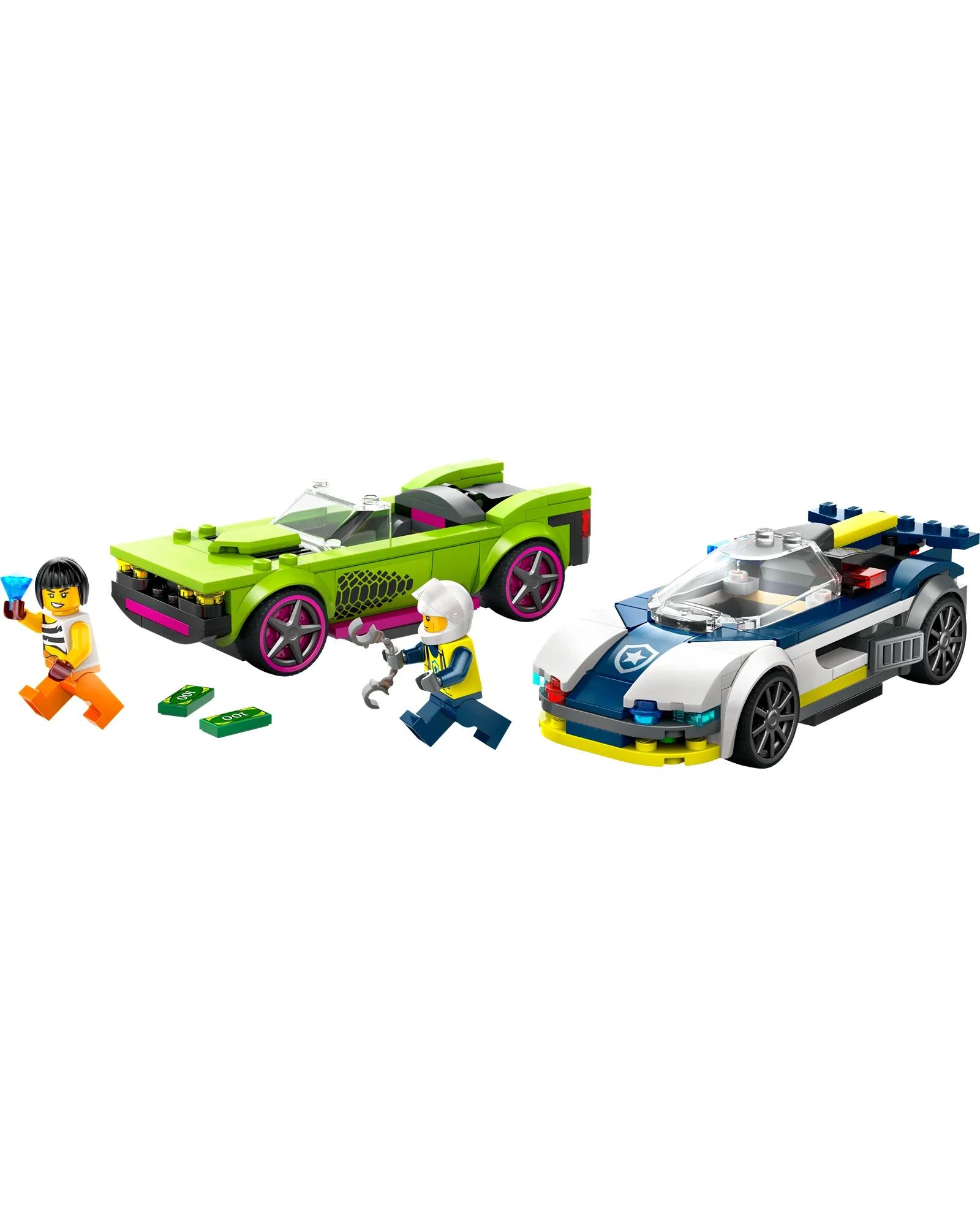 60415 Police Car and Muscle Car Chase - Image 2