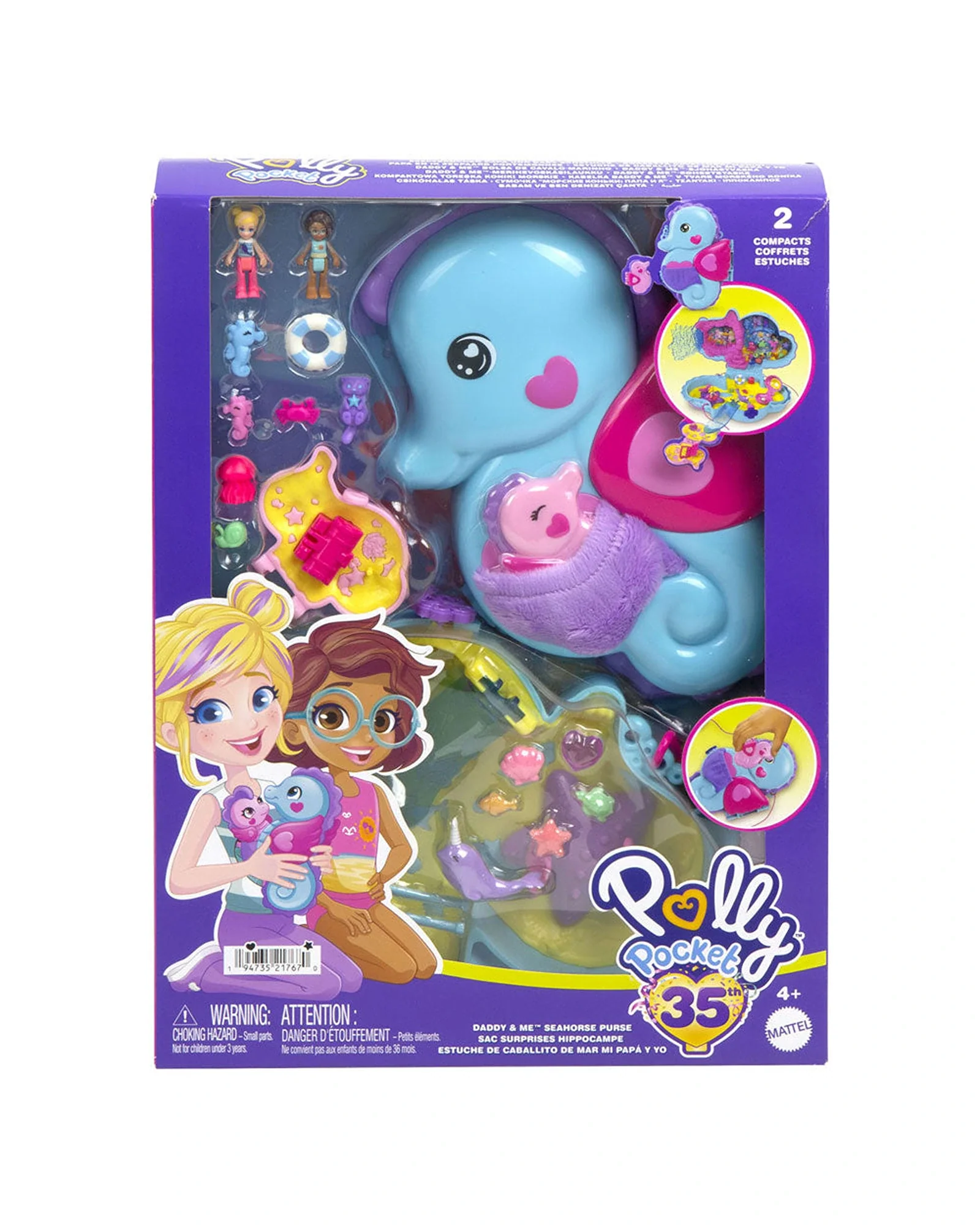 Polly Pocket Purse Compact - Assorted - Image 2