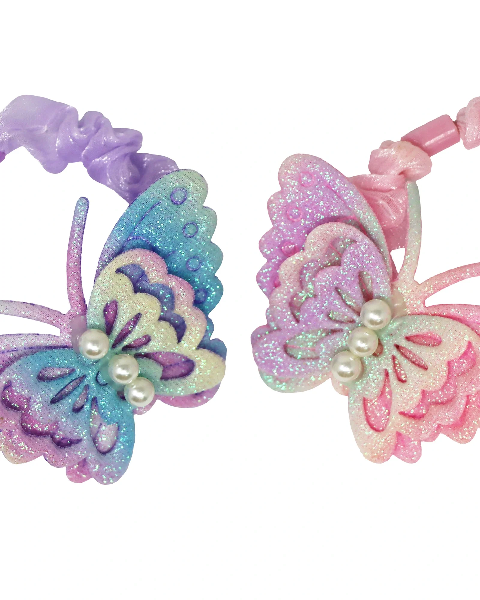 Rainbow Butterfly Scrunchie - Image 2