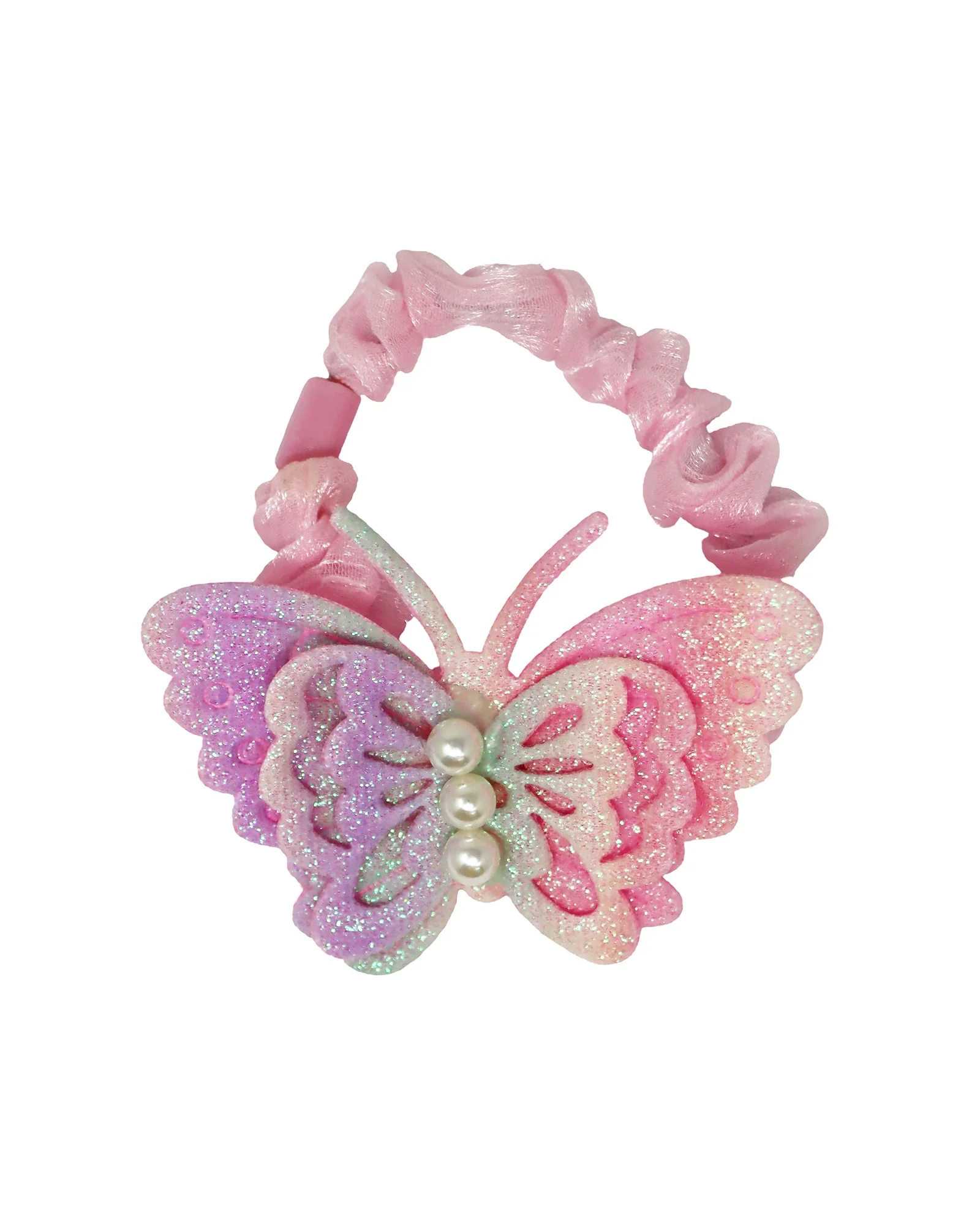 Rainbow Butterfly Scrunchie - Image 3