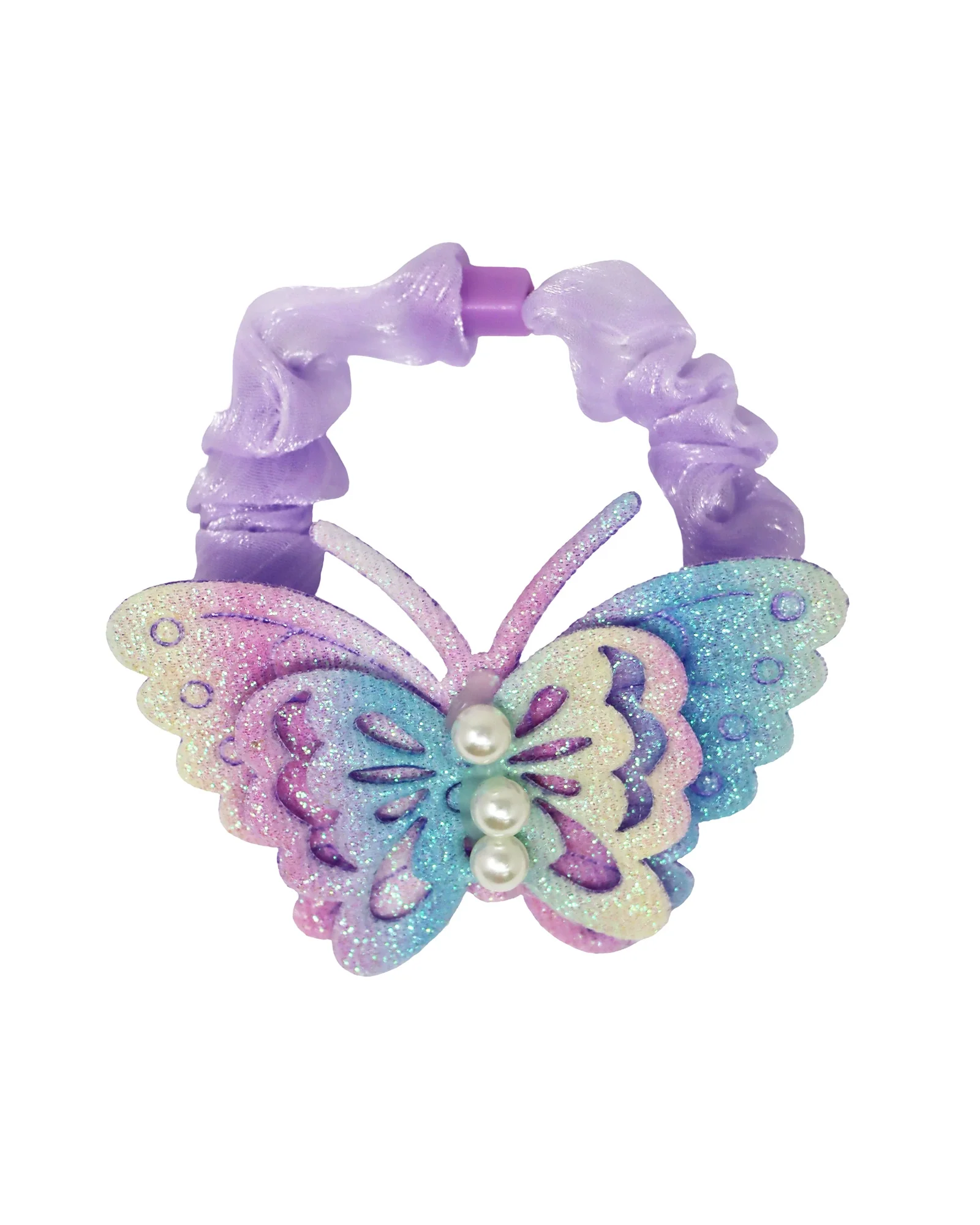 Rainbow Butterfly Scrunchie - Image 5