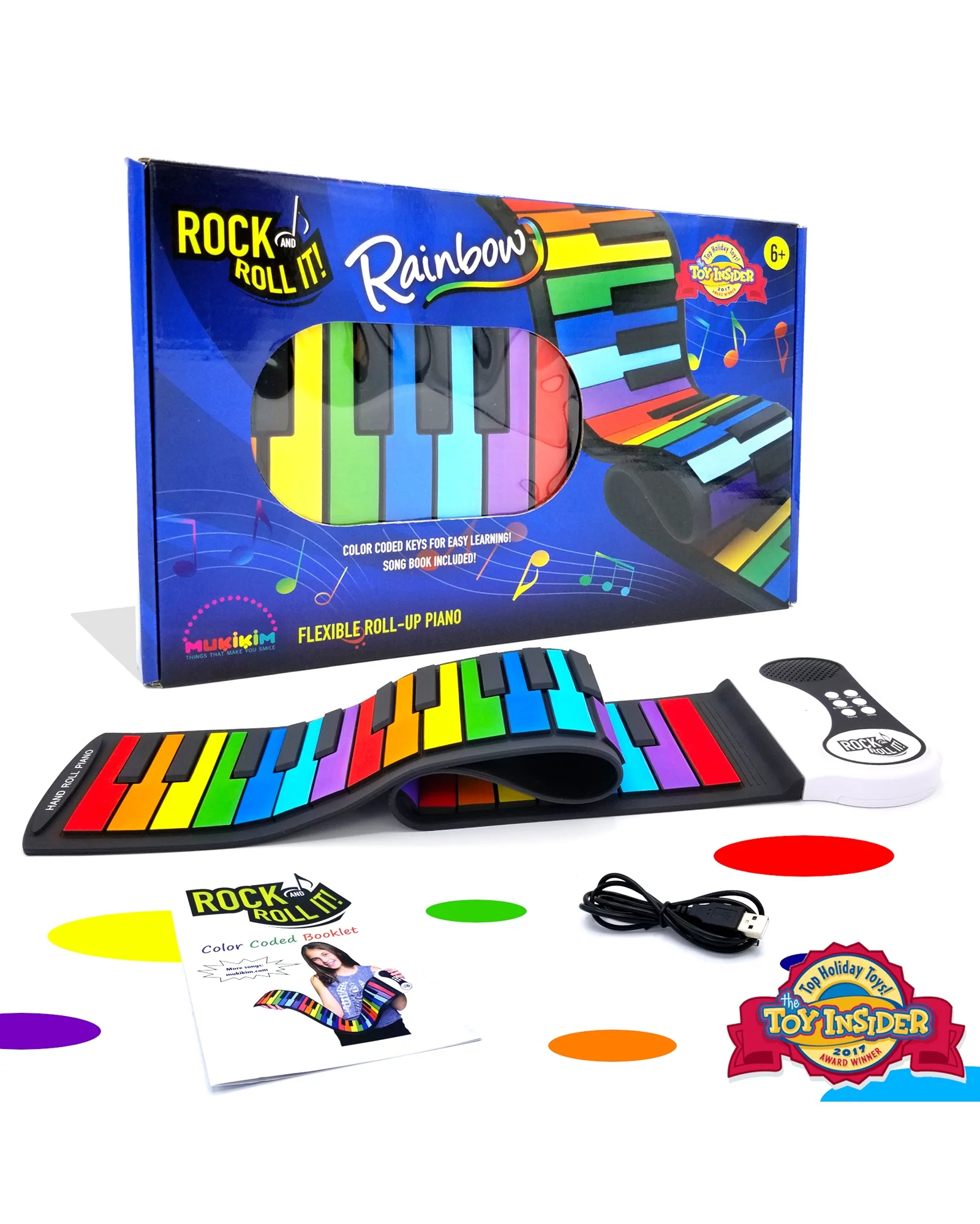 Rock & Roll It Rainbow Piano - Image 2