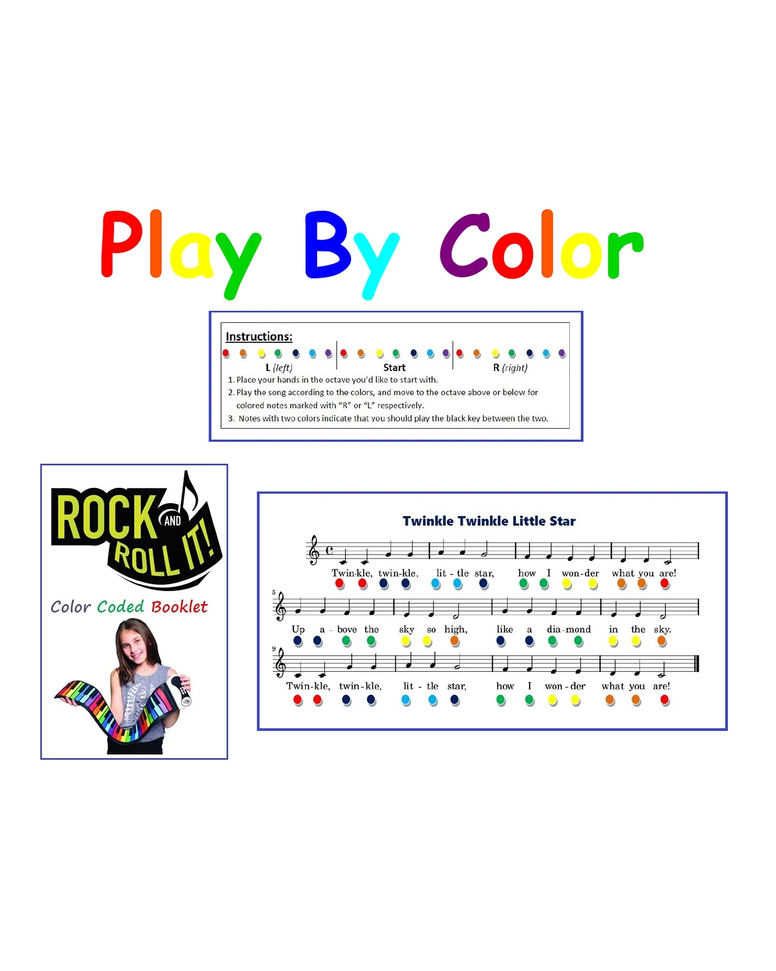 Rock & Roll It Rainbow Piano - Image 9
