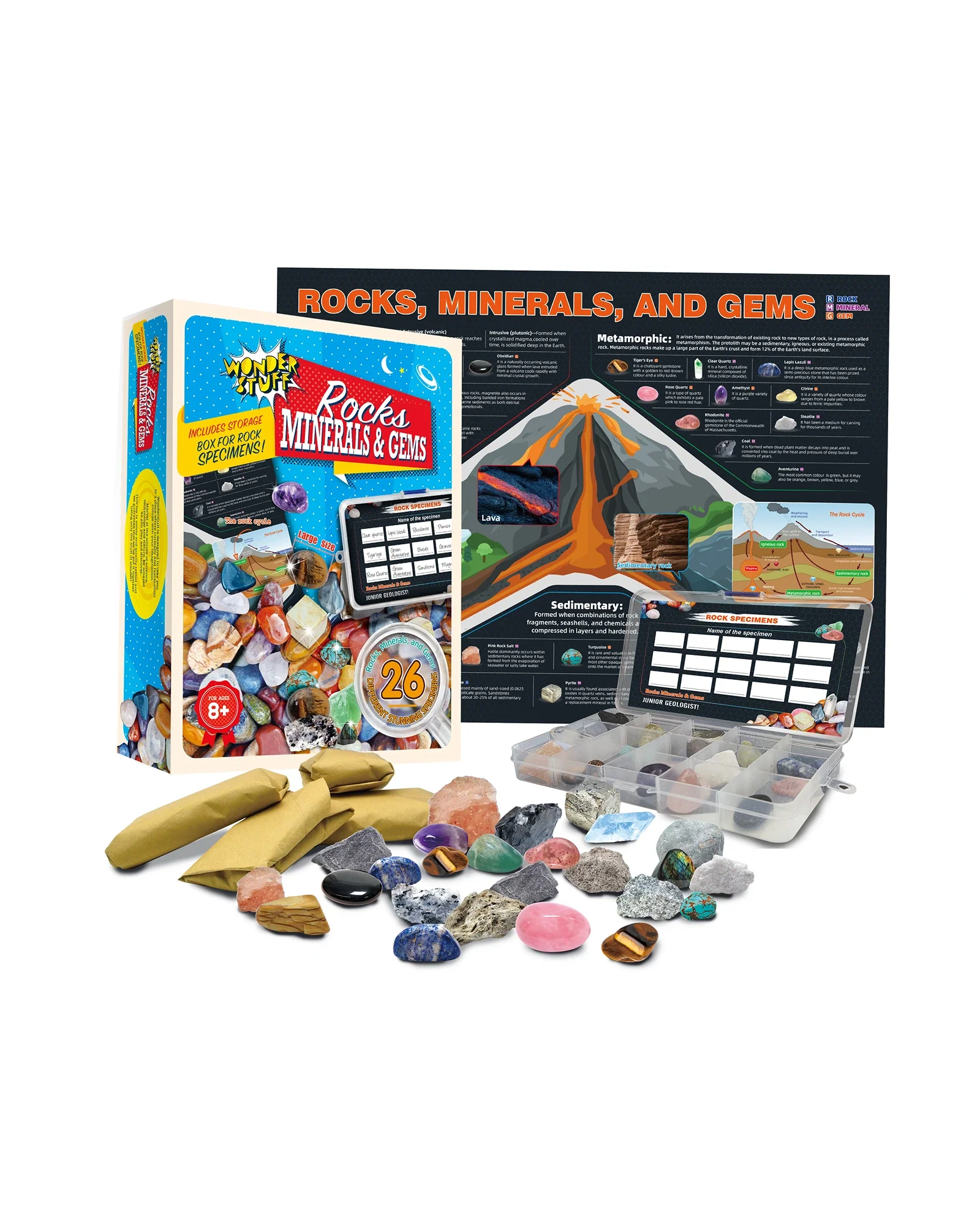 Rocks Minerals & Gems