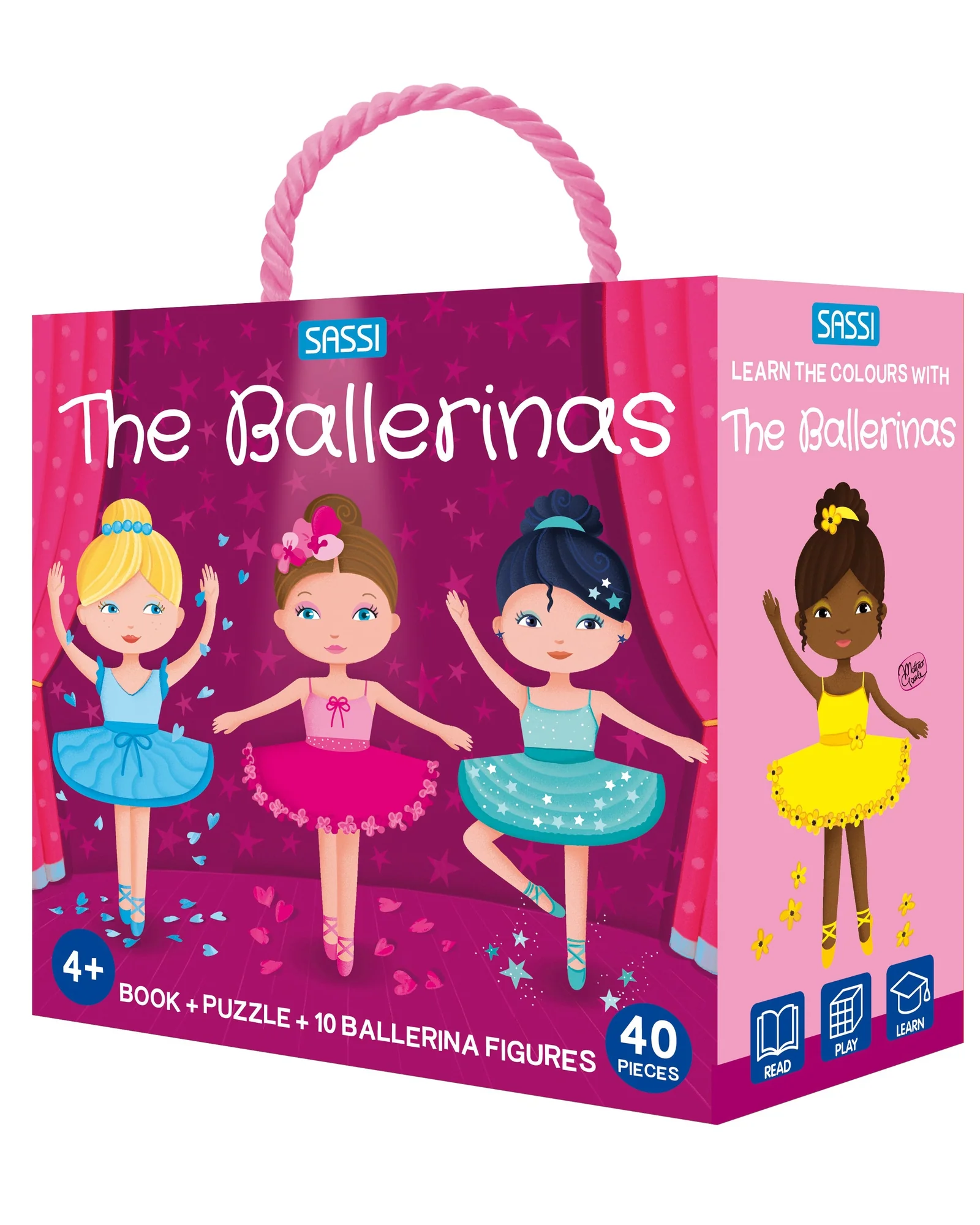 Sassi – 3D Puzzle and Book - Ballerinas - Image 2