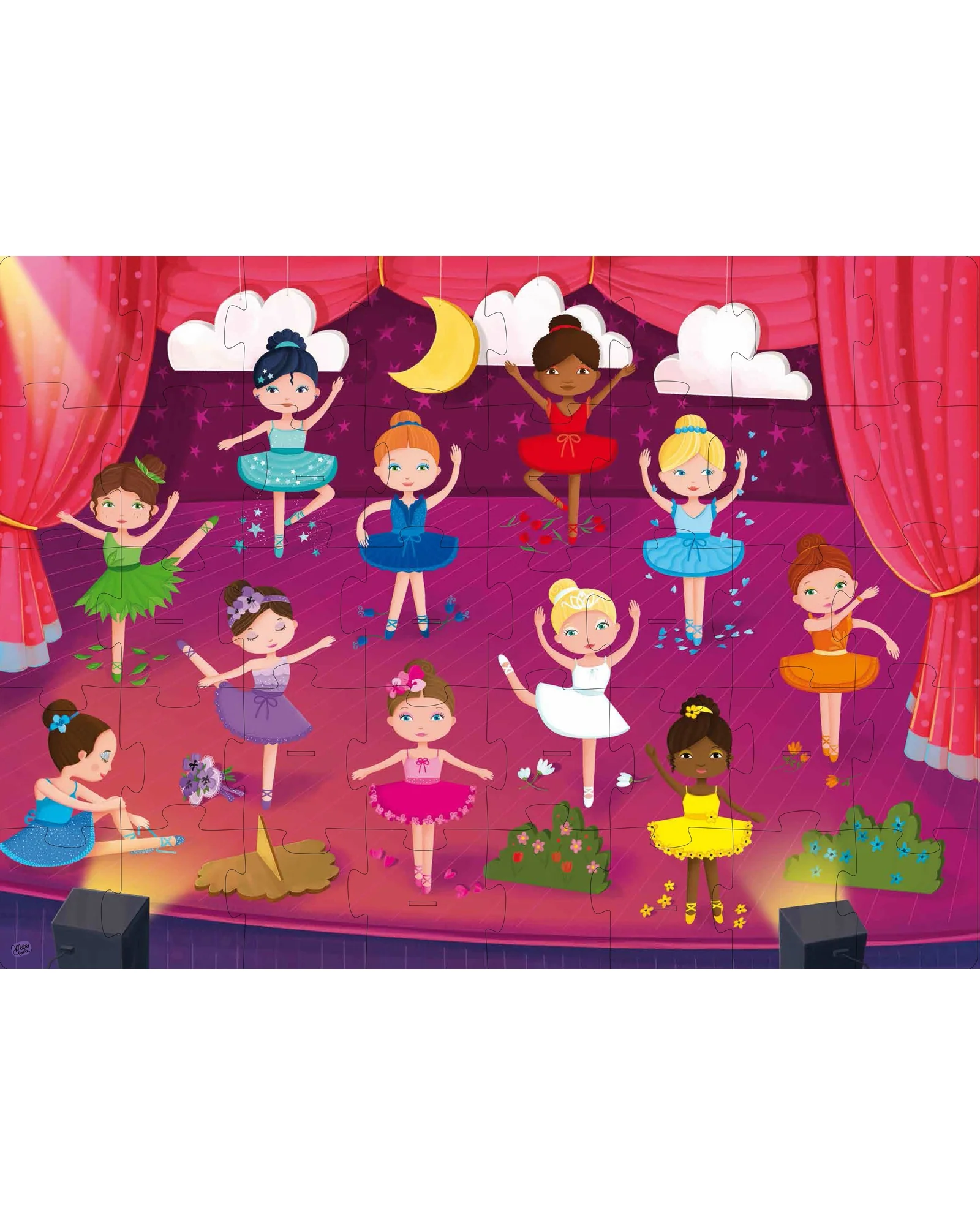 Sassi – 3D Puzzle and Book - Ballerinas - Image 8