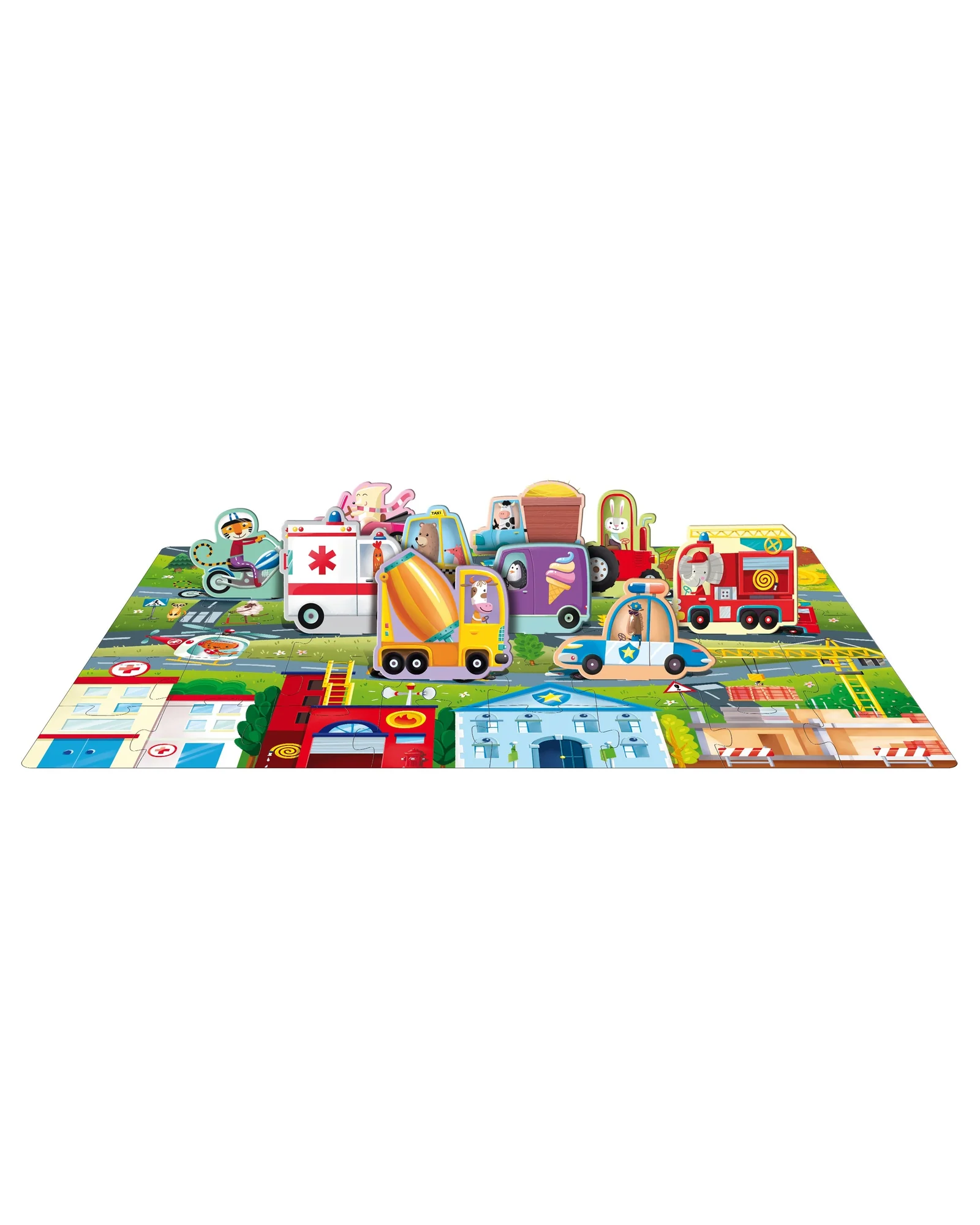 Sassi – 3D Puzzle and Book - Vehicles - Image 5