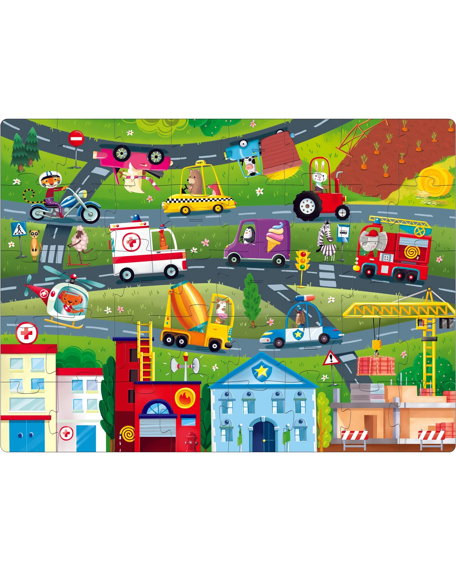 Sassi – 3D Puzzle and Book - Vehicles - Image 6