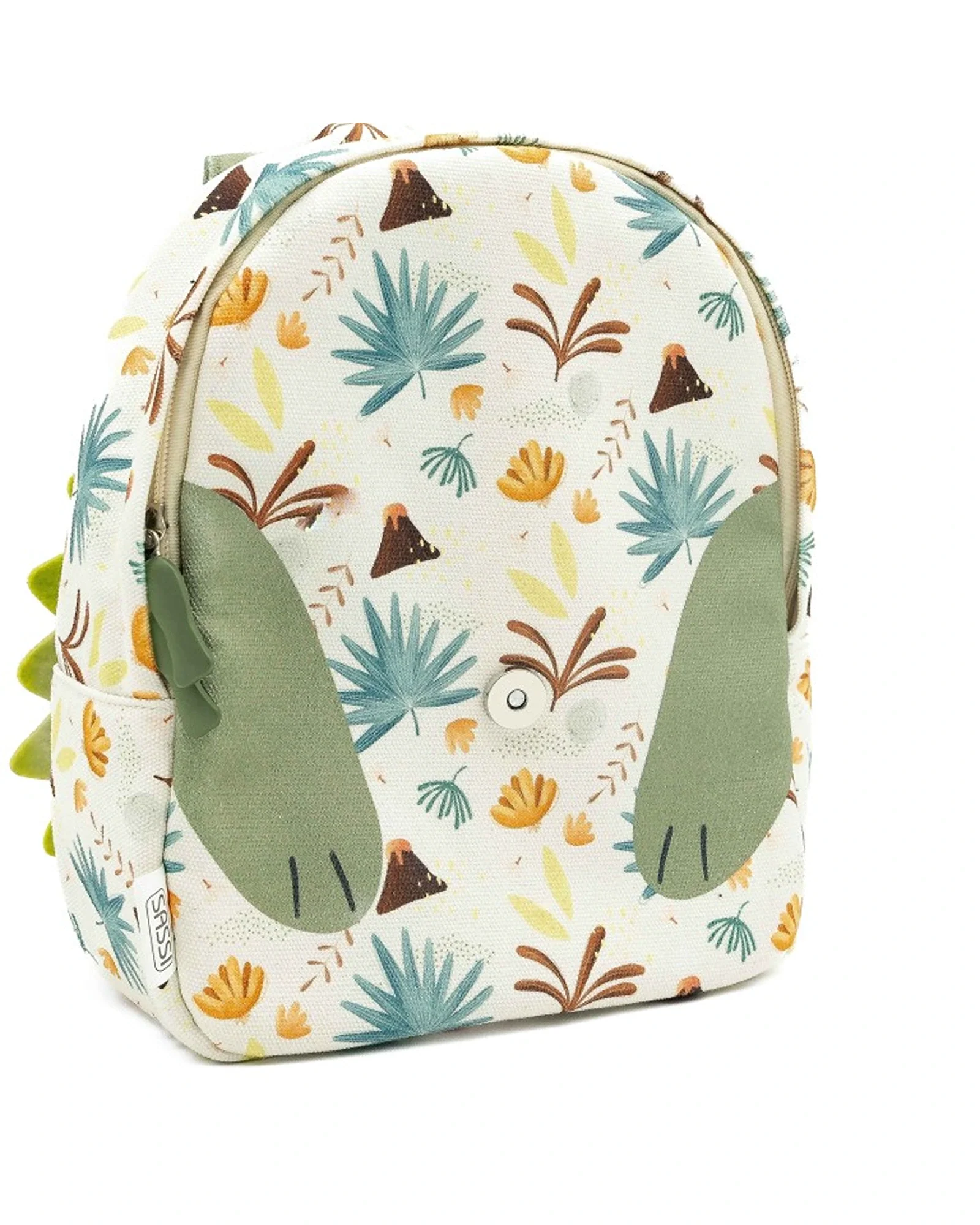 Sassi Cotton A5 Backpack Cracky The Dinosaur - Image 7