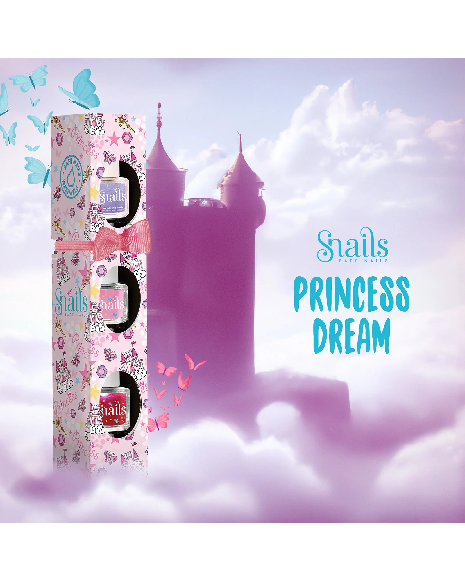 Snails Mini 3 Pack Princess Dream