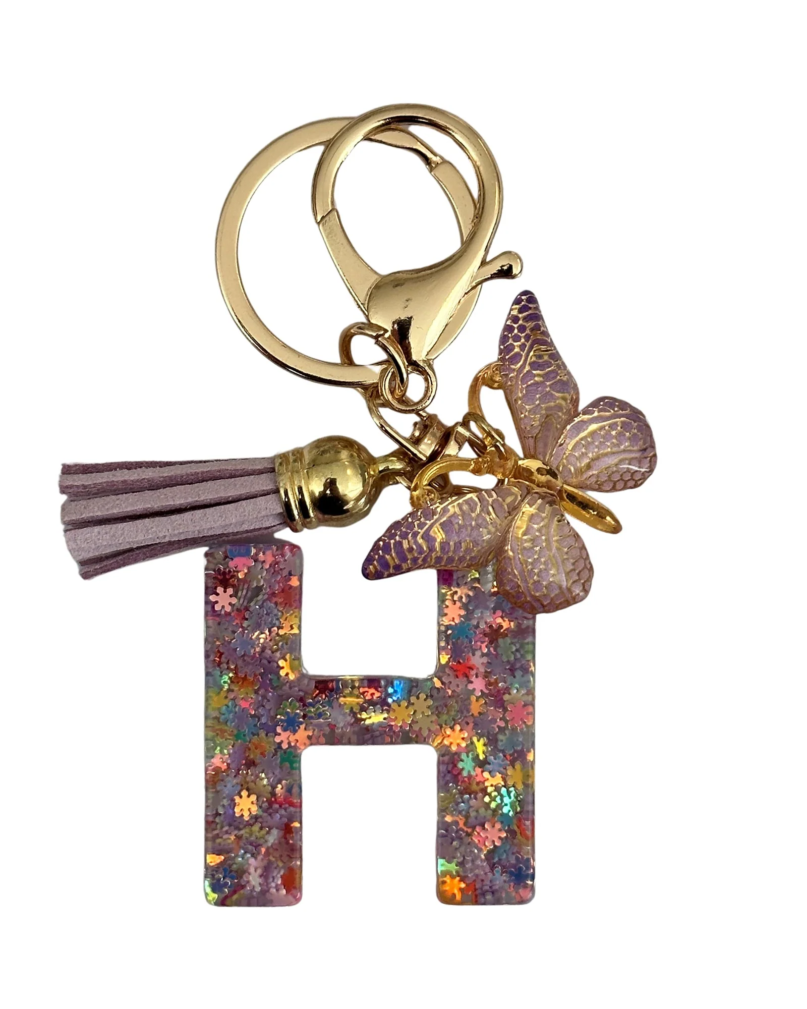 Sparkle Keyring H