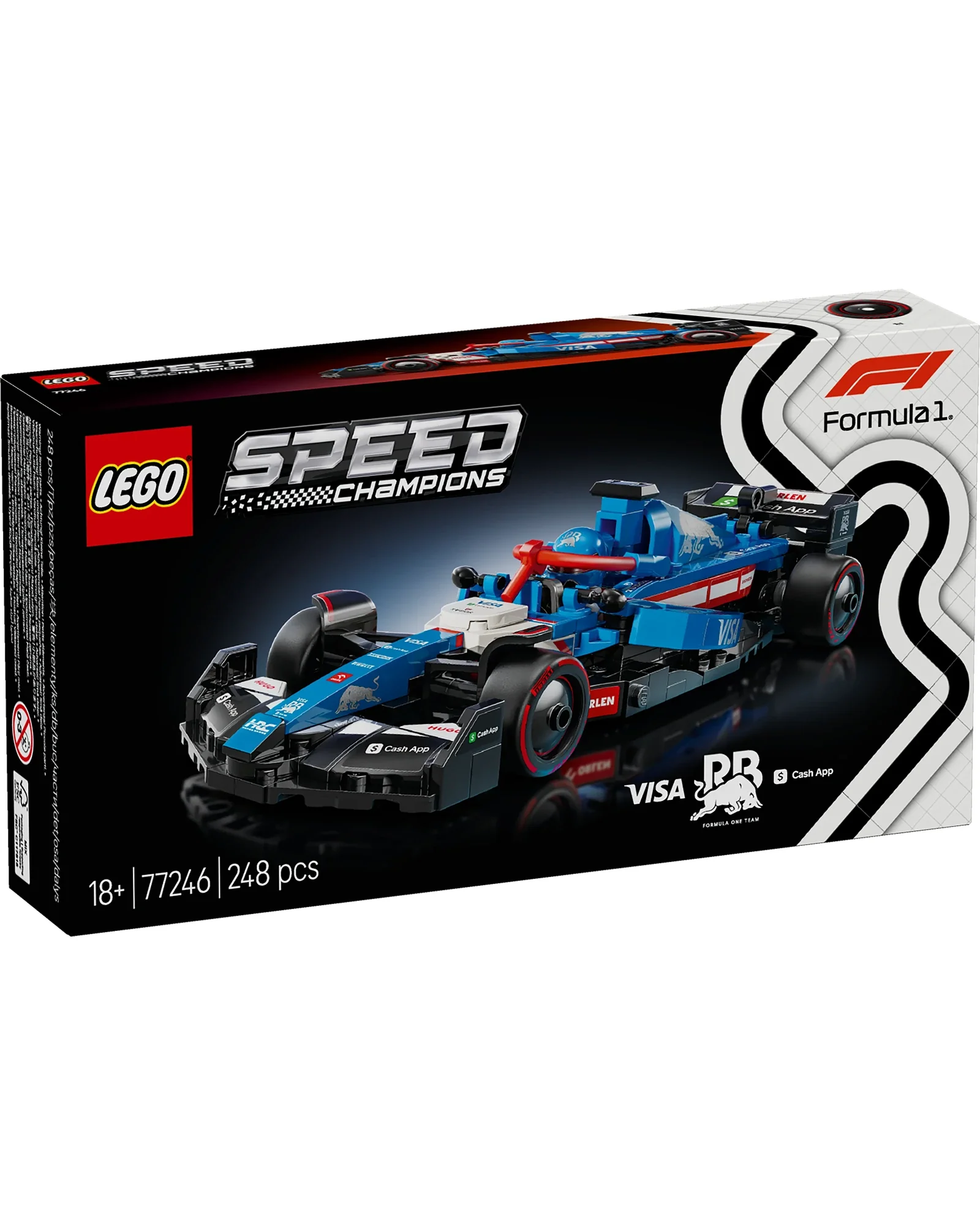 77246 Visa Cash App RB VCARB 01 F1 Race Car