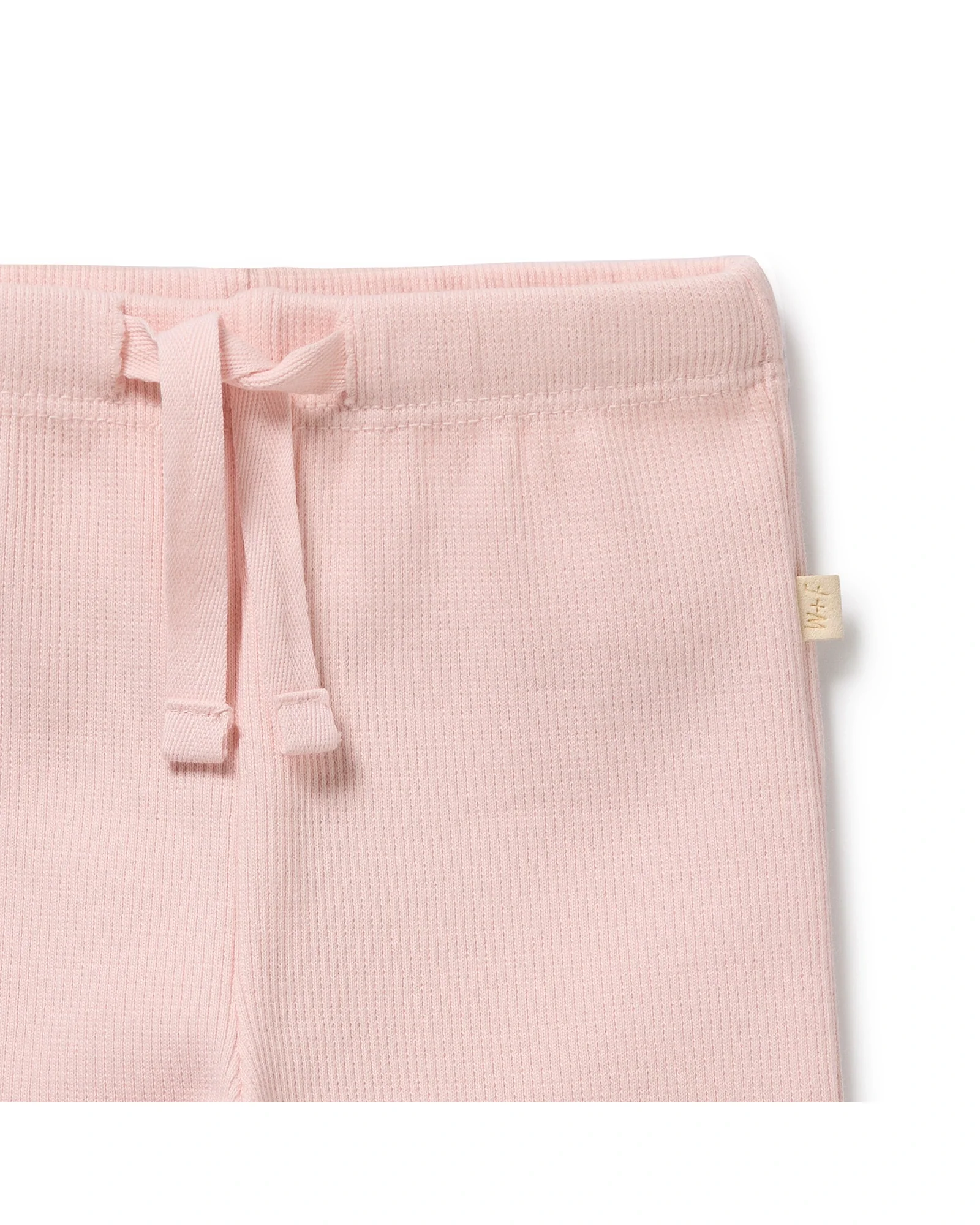 Strawberry Cream Organic Rib Legging 0-3 mths - Image 2