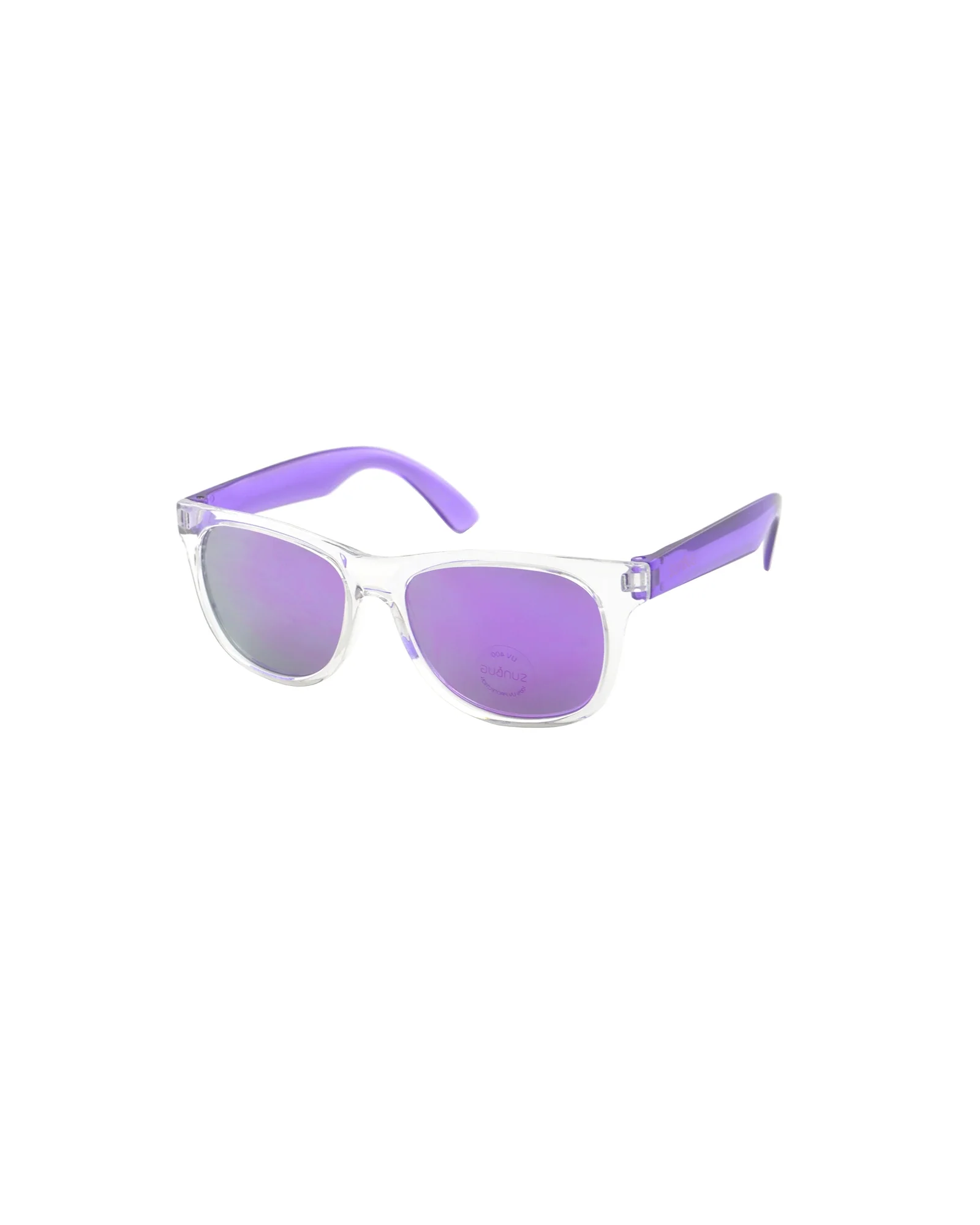 Transparent Purple Ways Sunglasses - Image 3