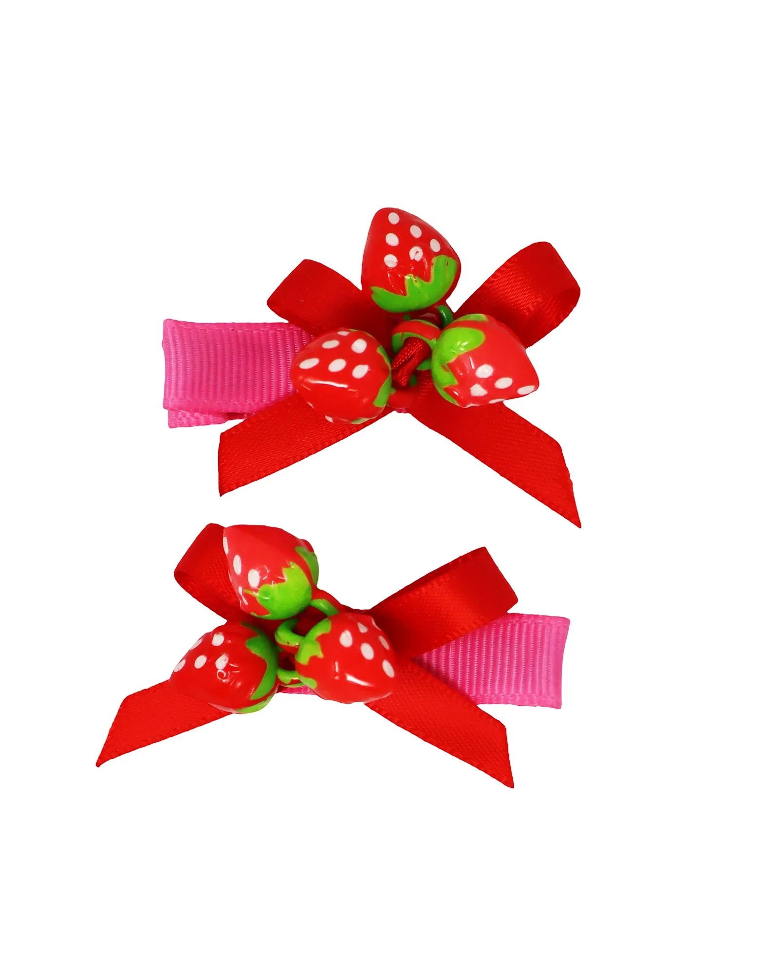 Sweet Berry Hair Clips