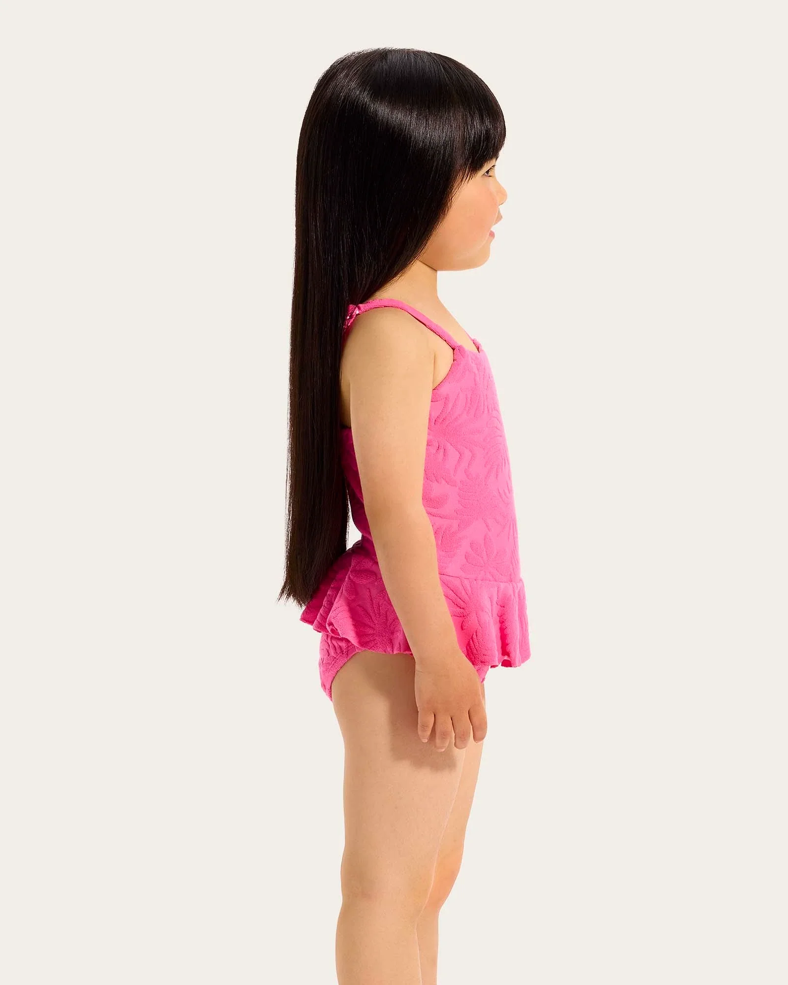 Terry One Piece - Candy Pink - Size 3 - Image 4