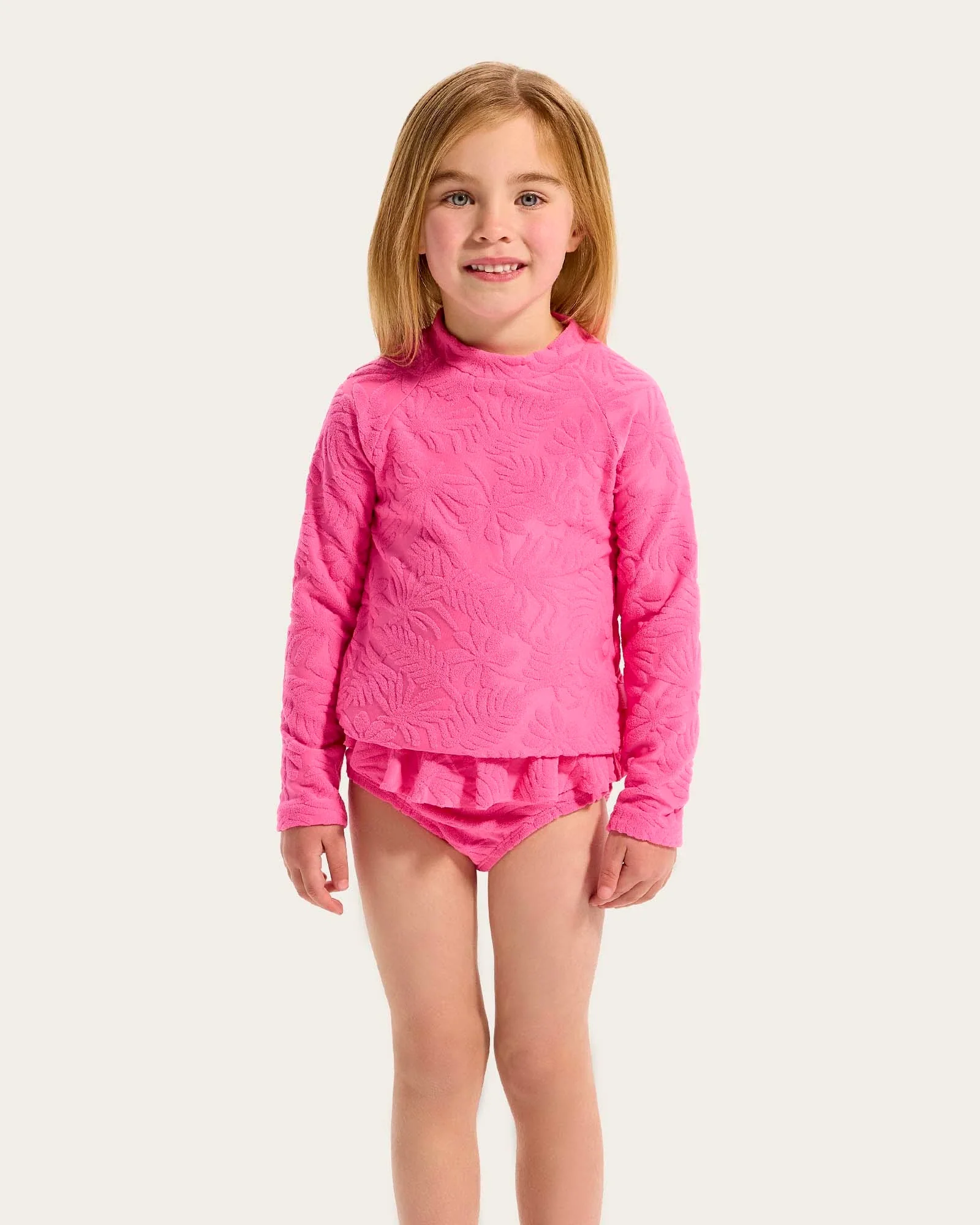 Terry Rash Set - Candy Pink - Size 5 - Image 2