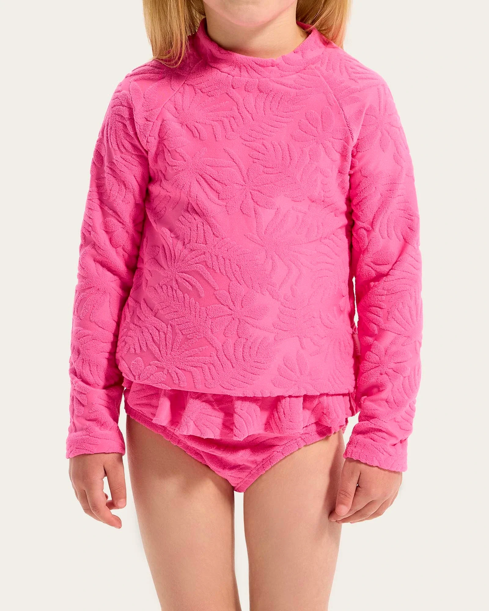 Terry Rash Set - Candy Pink - Size 5 - Image 3