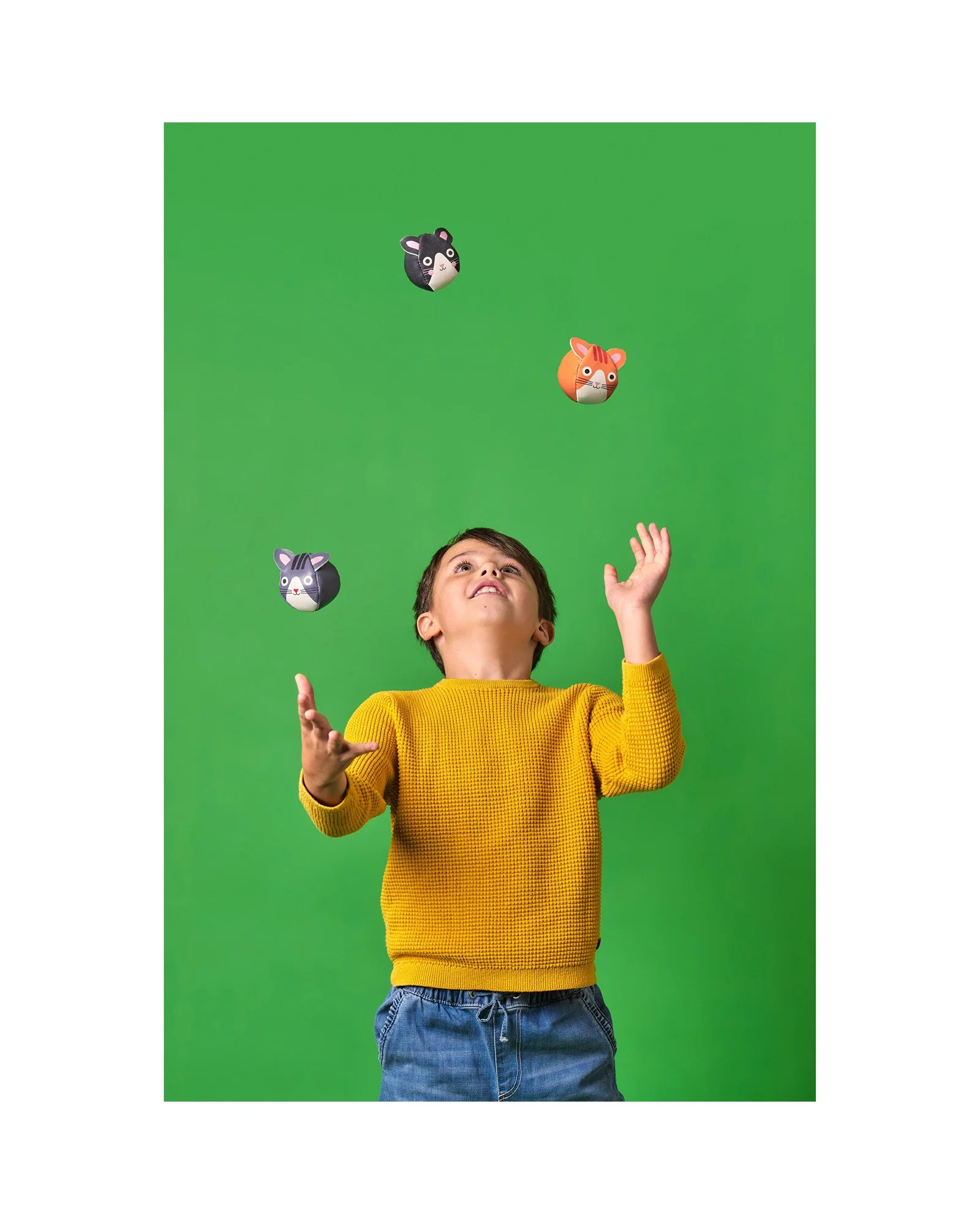 Three Cats Juggling Balls - Image 2