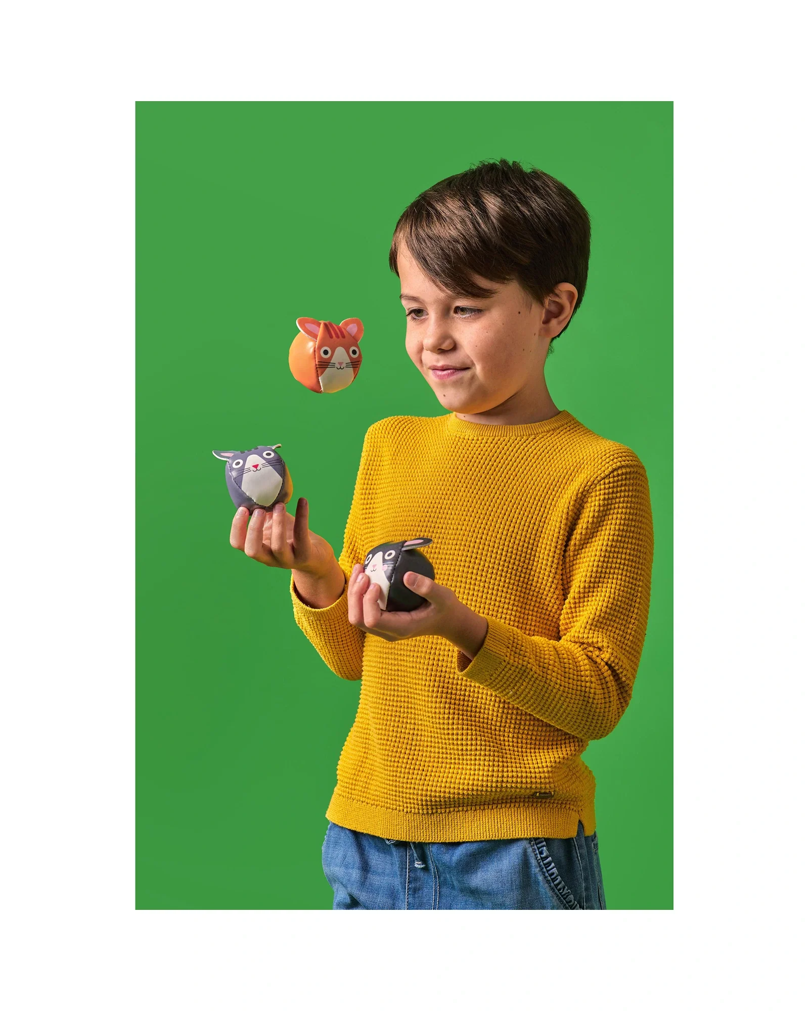 Three Cats Juggling Balls - Image 3