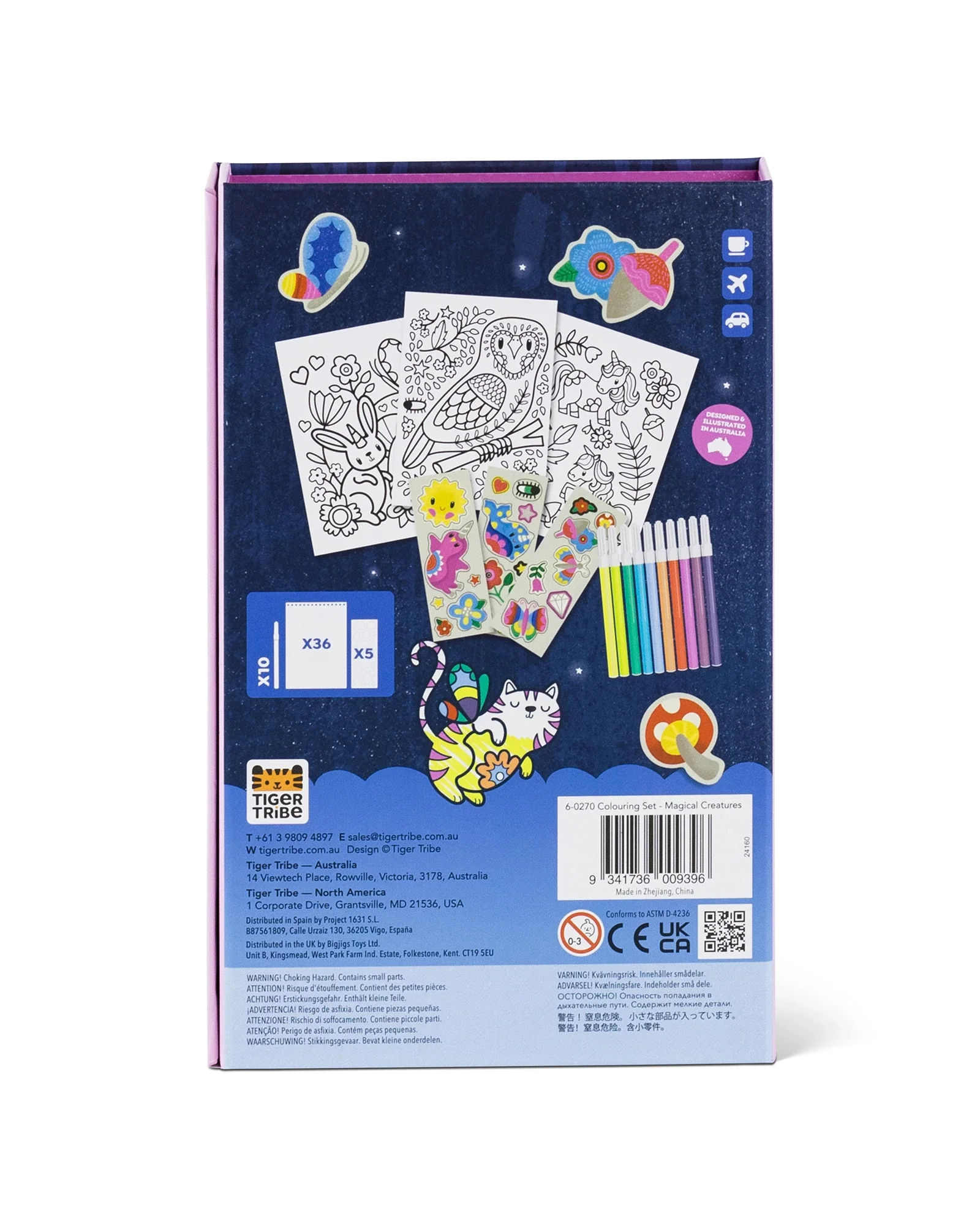 Tiger Tribe Colouring Set Magical Creatures - Image 7