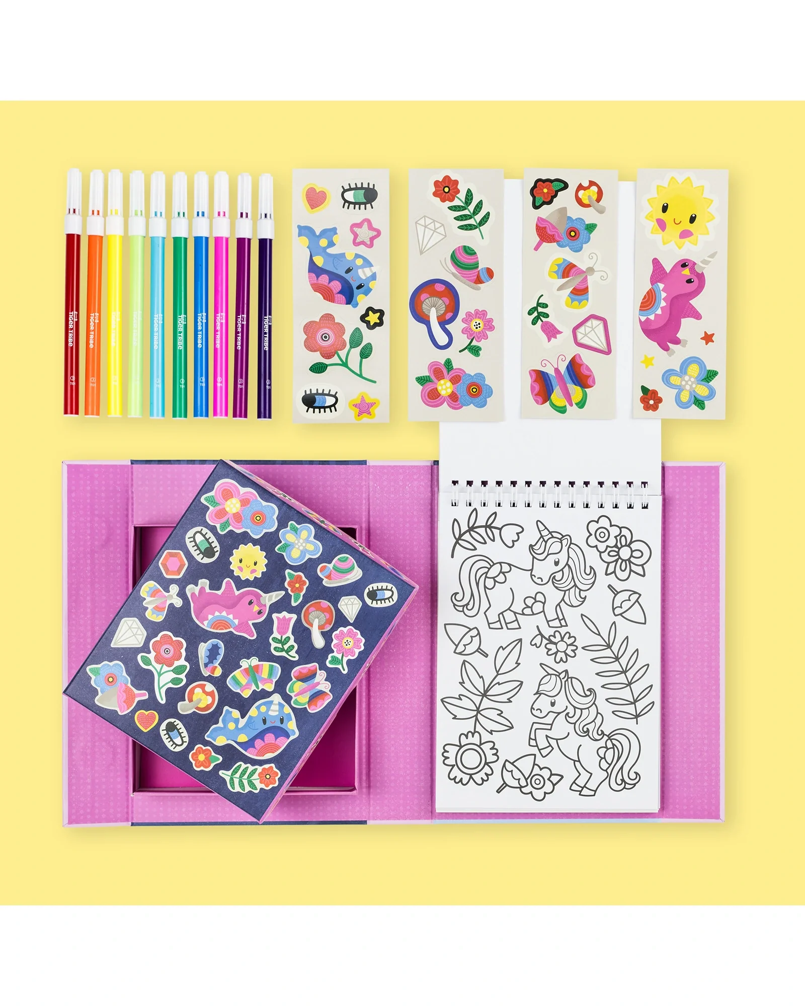 Tiger Tribe Colouring Set Magical Creatures - Image 9