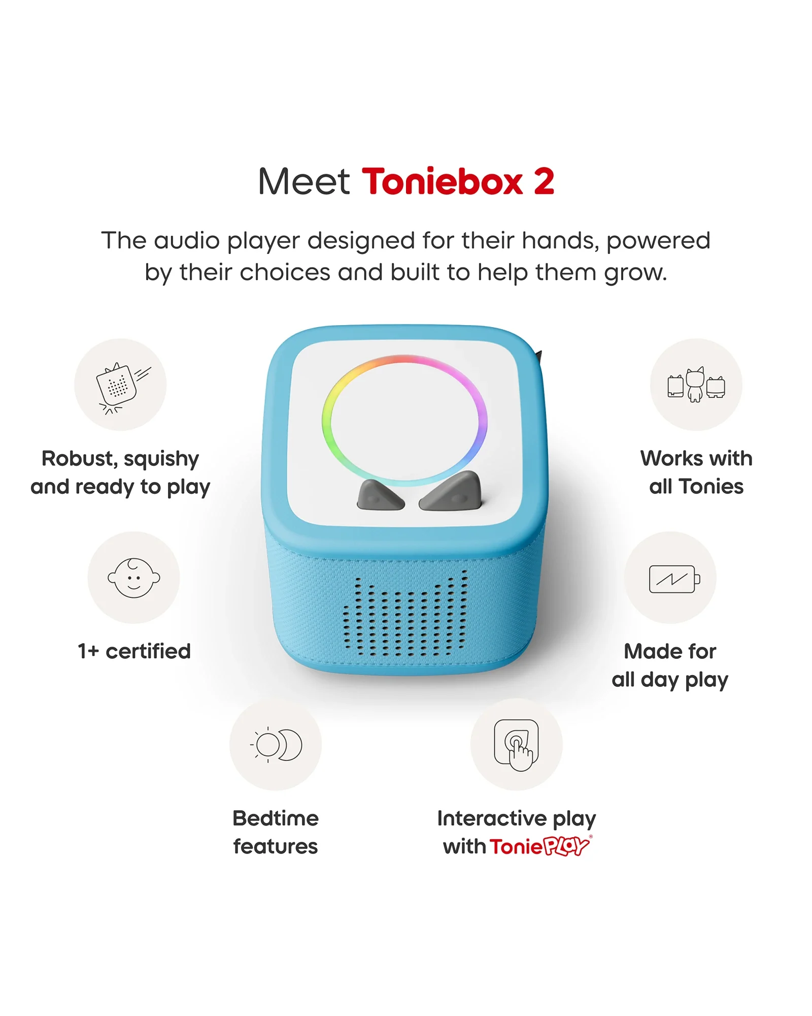 Tonies PAW Patrol Toniebox 2 Full Play Set - Sky Blue - Image 4