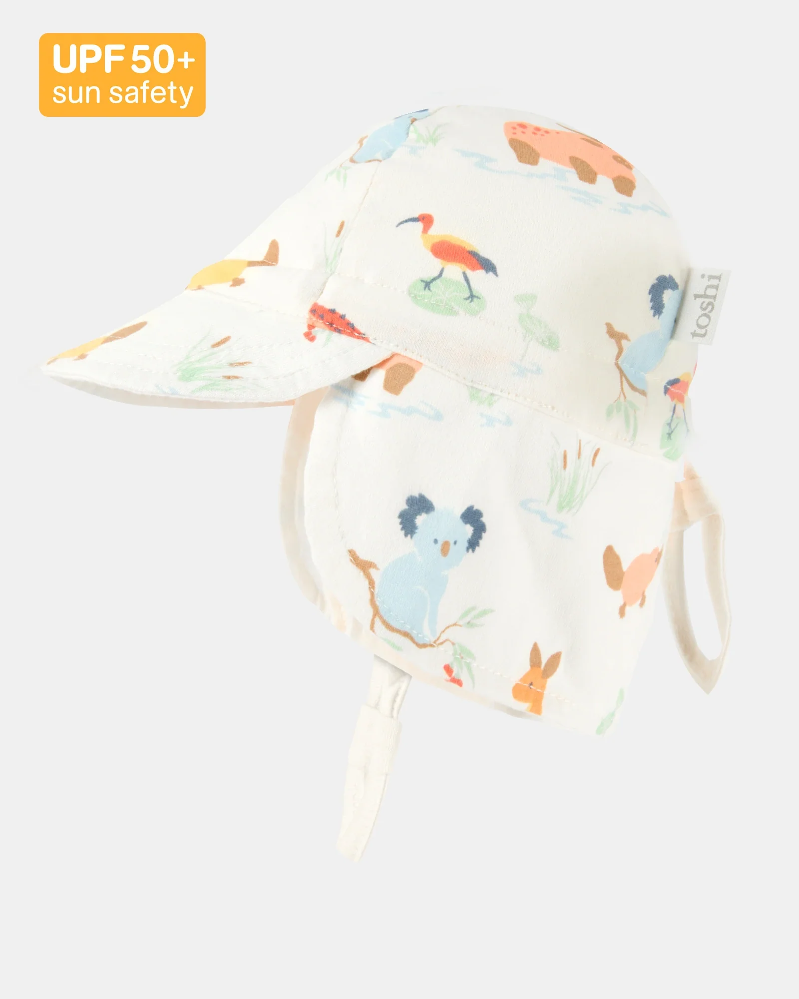 Toshi Flap Cap Down Under Kakadu Dawn - Extra Small