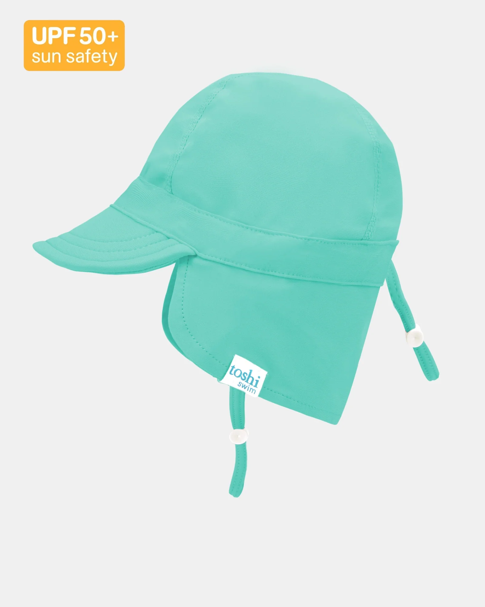 Toshi Swim Flap Cap Beachcomber - Seagrass XS