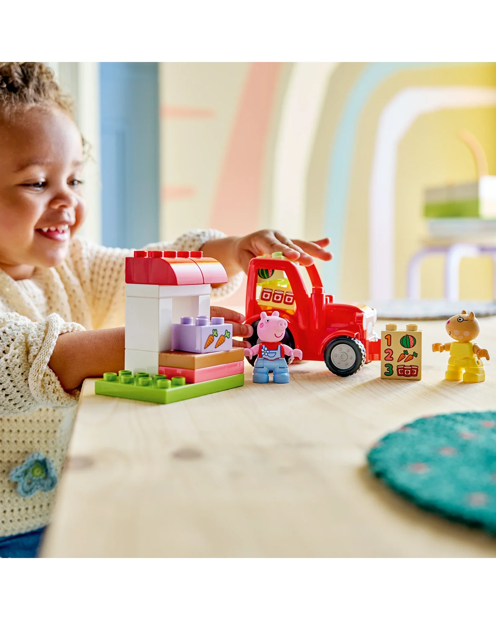 10468 Tractor and Market - Image 4