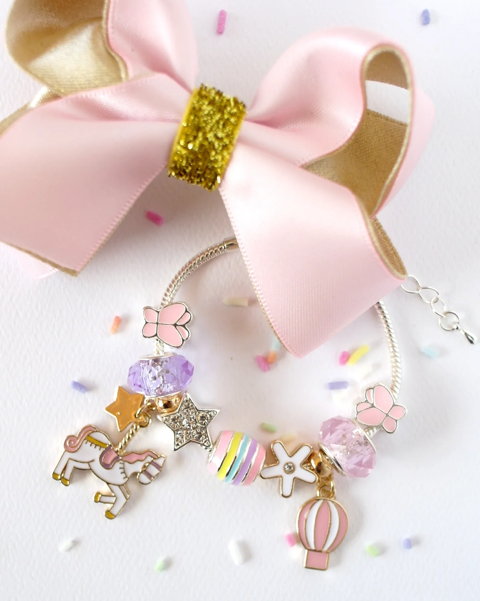 Unicorn Carousel Bracelet Boxed