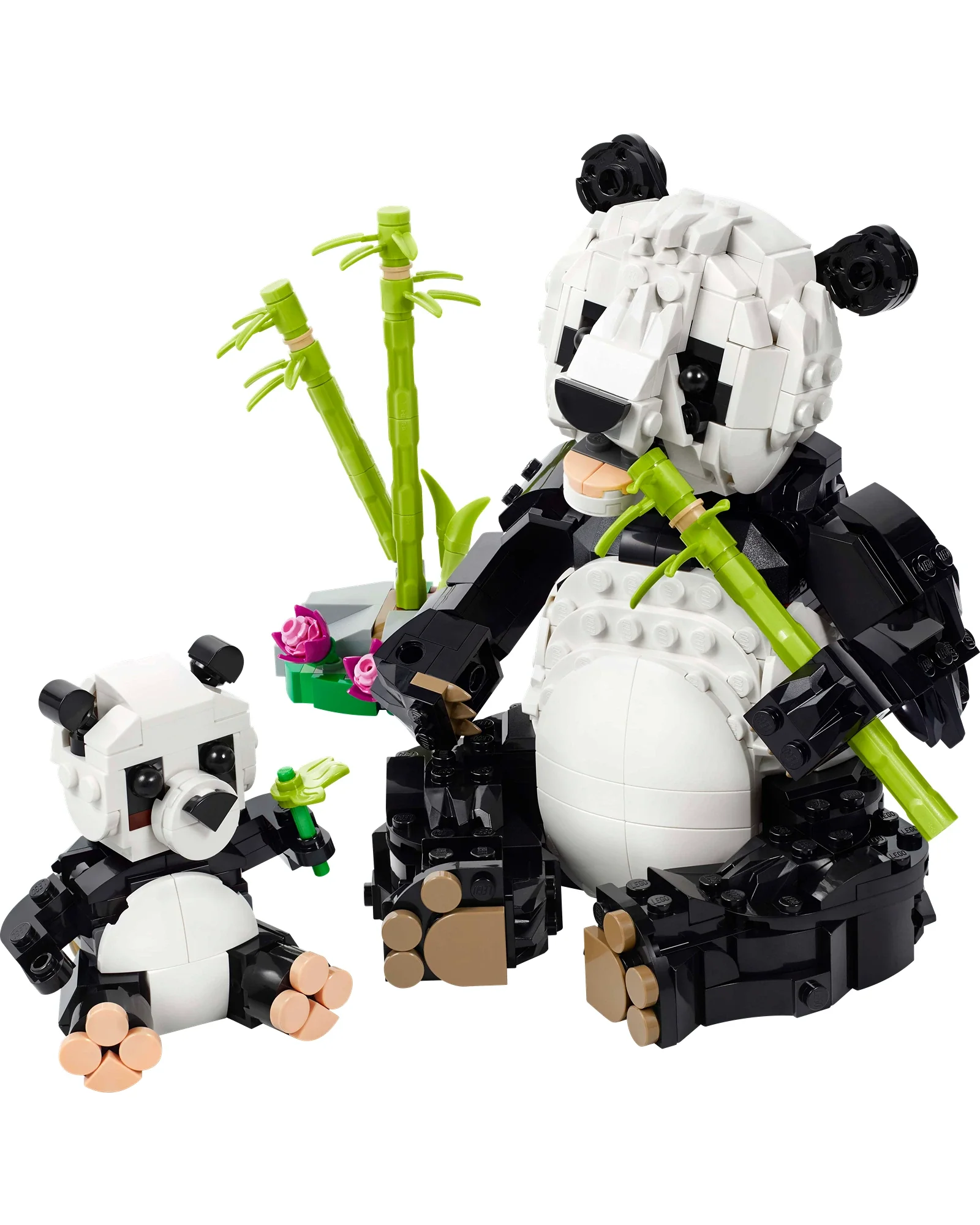 31165 Wild Animals Panda Family - Image 2