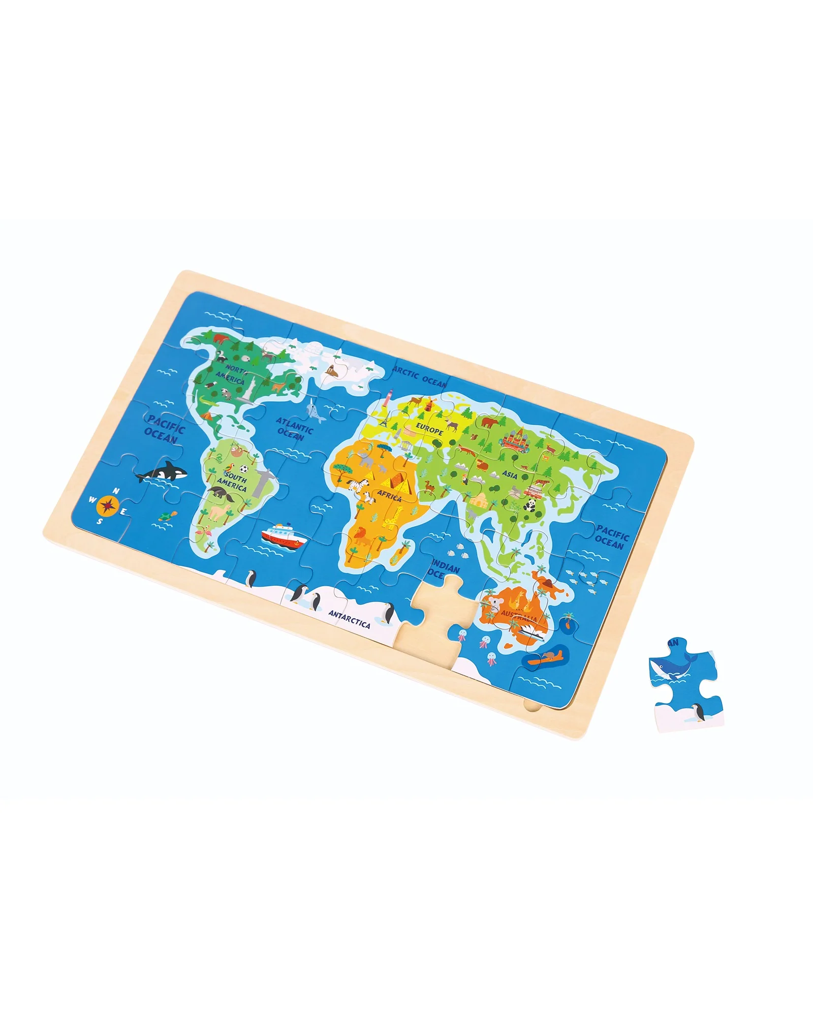 World Map Puzzle