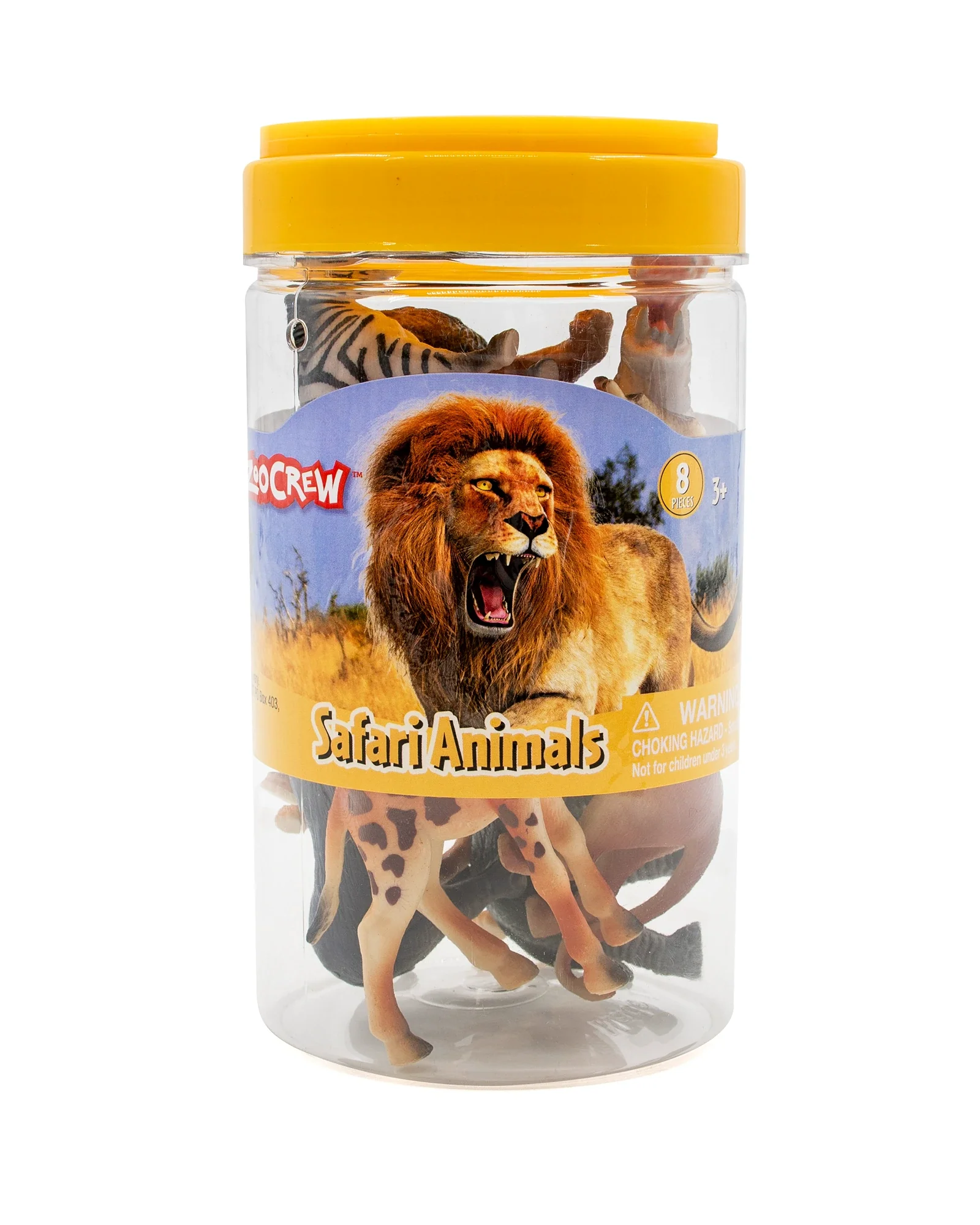 Safari Animals 8pcs - Image 2